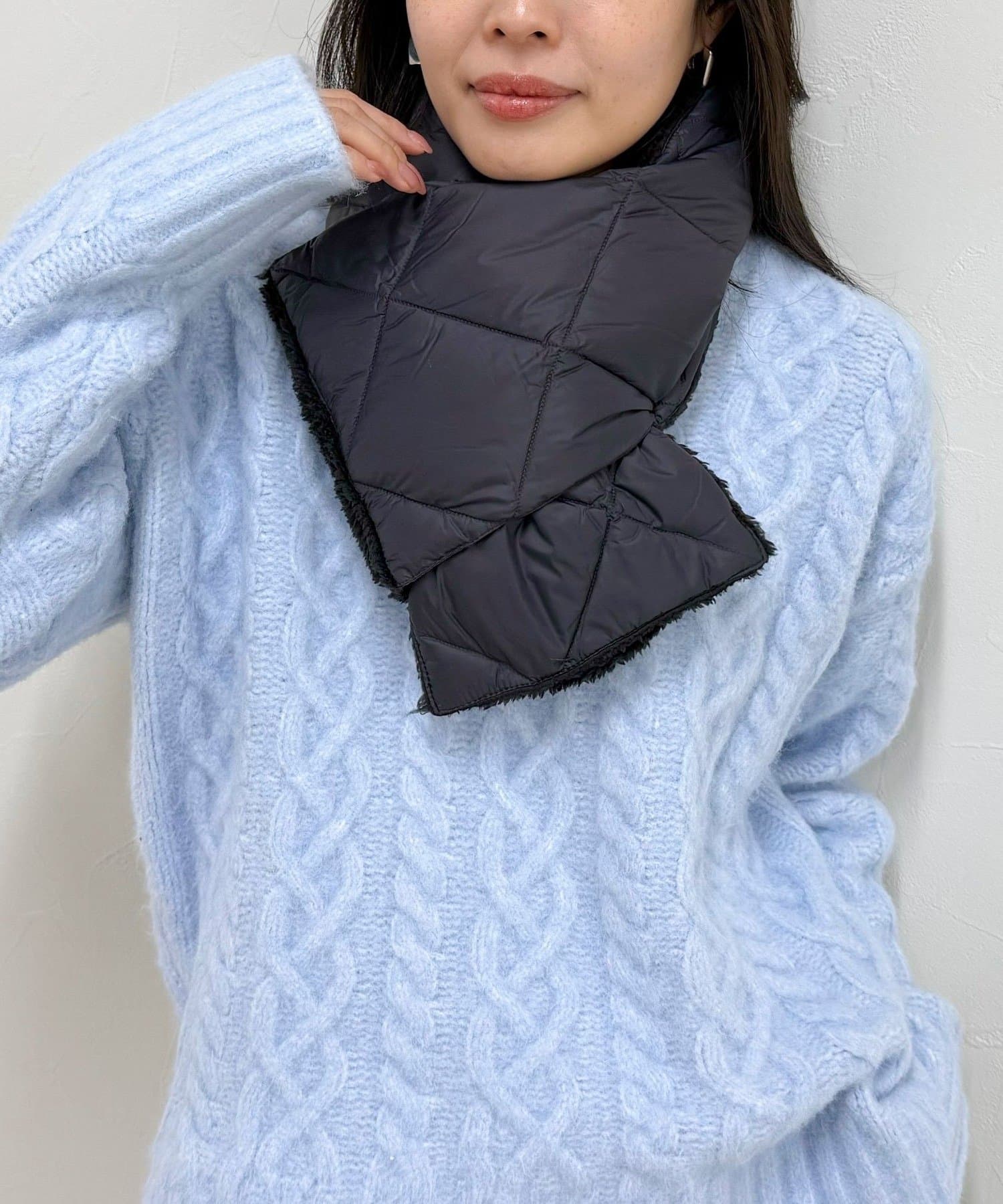 FREDY & GLOSTER(フレディ アンド グロスター) TAION CITYリバーダウンマフラー