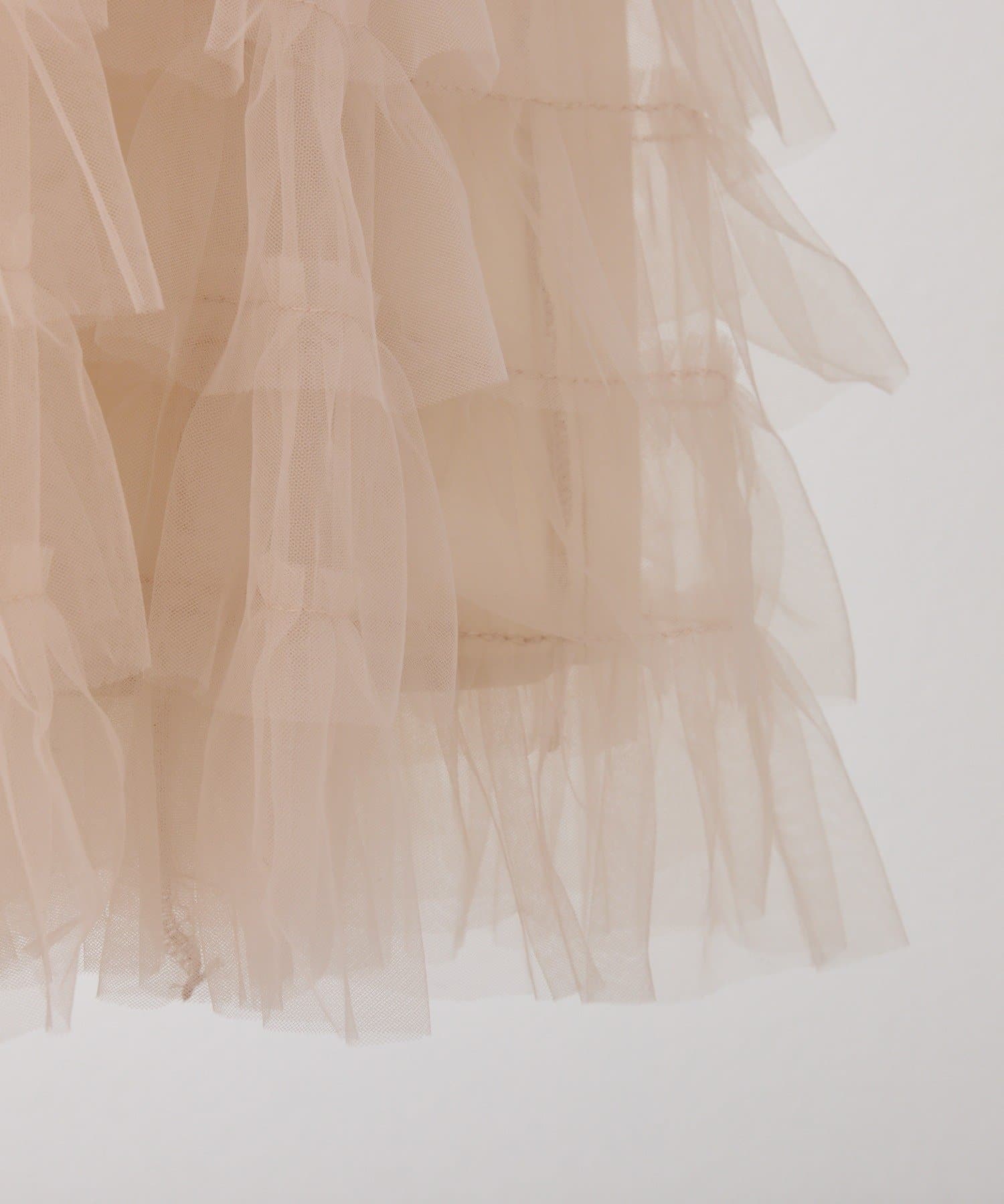 Seemi.by NICE CLAUP(シーミーバイナイスクラップ) 【Seemi.】チュールロングスカート