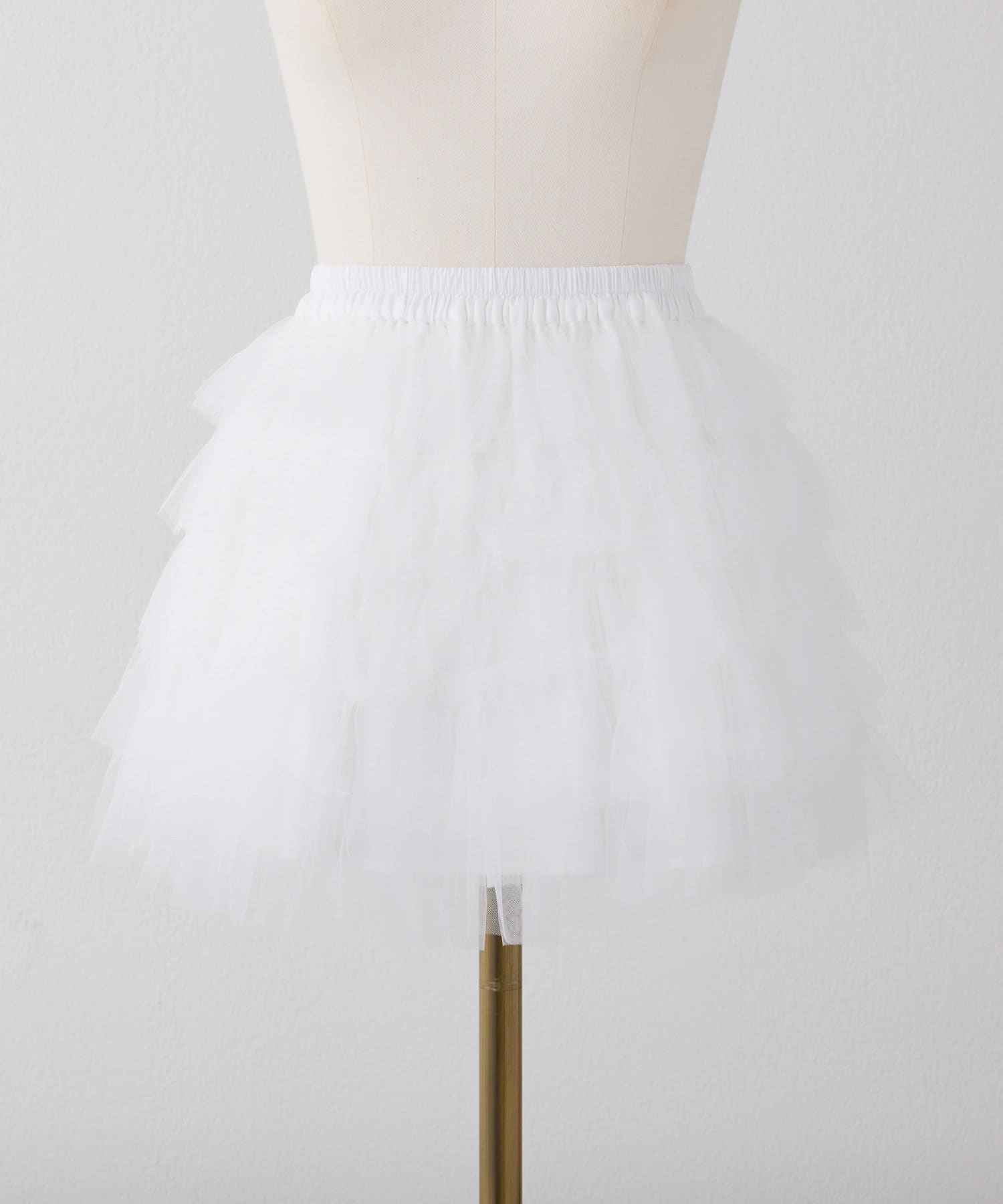 Seemi.by NICE CLAUP(シーミーバイナイスクラップ) 【Seemi.】チュールミニスカート