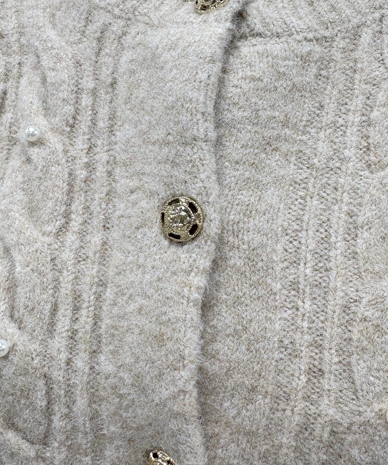 Seemi.by NICE CLAUP(シーミーバイナイスクラップ) 【Seemi.】ビジュースタッズニット