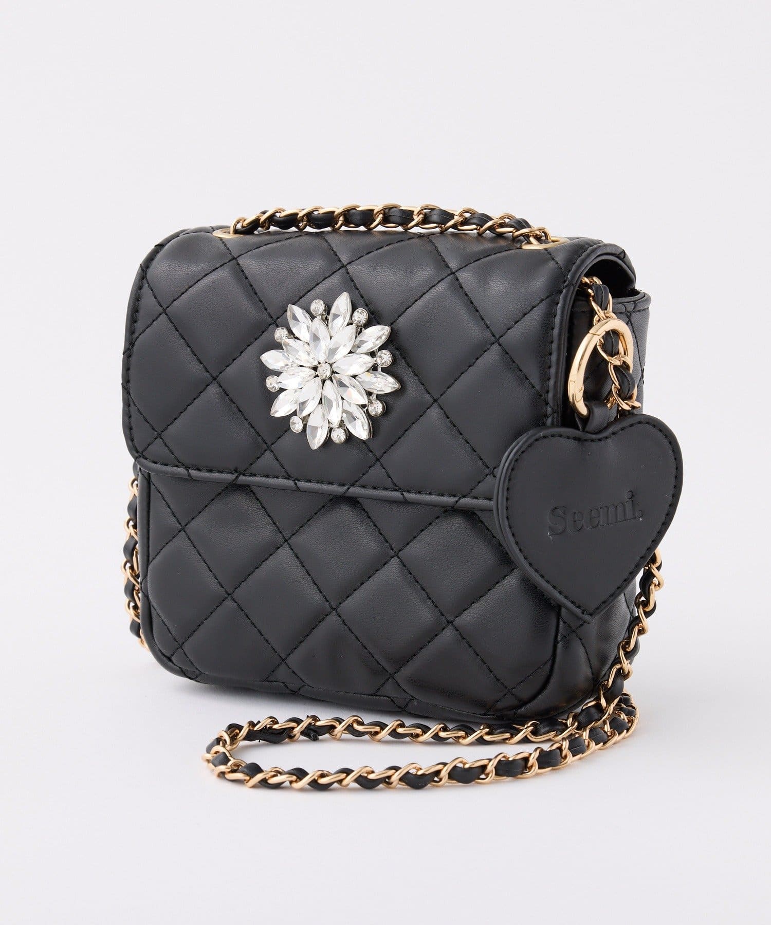 Seemi.by NICE CLAUP(シーミーバイナイスクラップ) 【Seemi.】キルティングミニバッグ