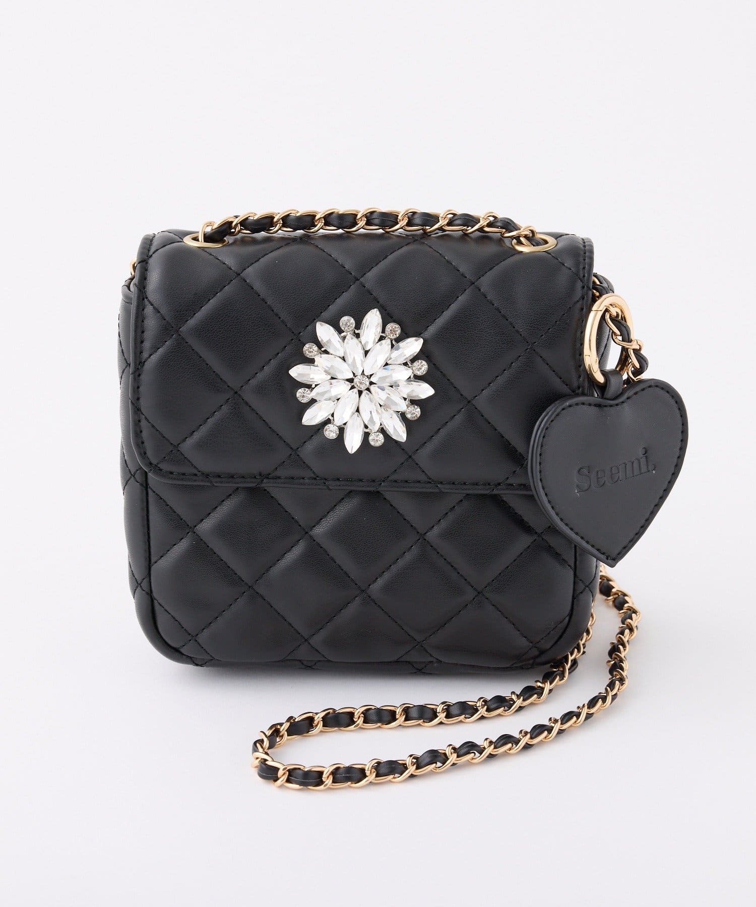 Seemi.by NICE CLAUP(シーミーバイナイスクラップ) 【Seemi.】キルティングミニバッグ