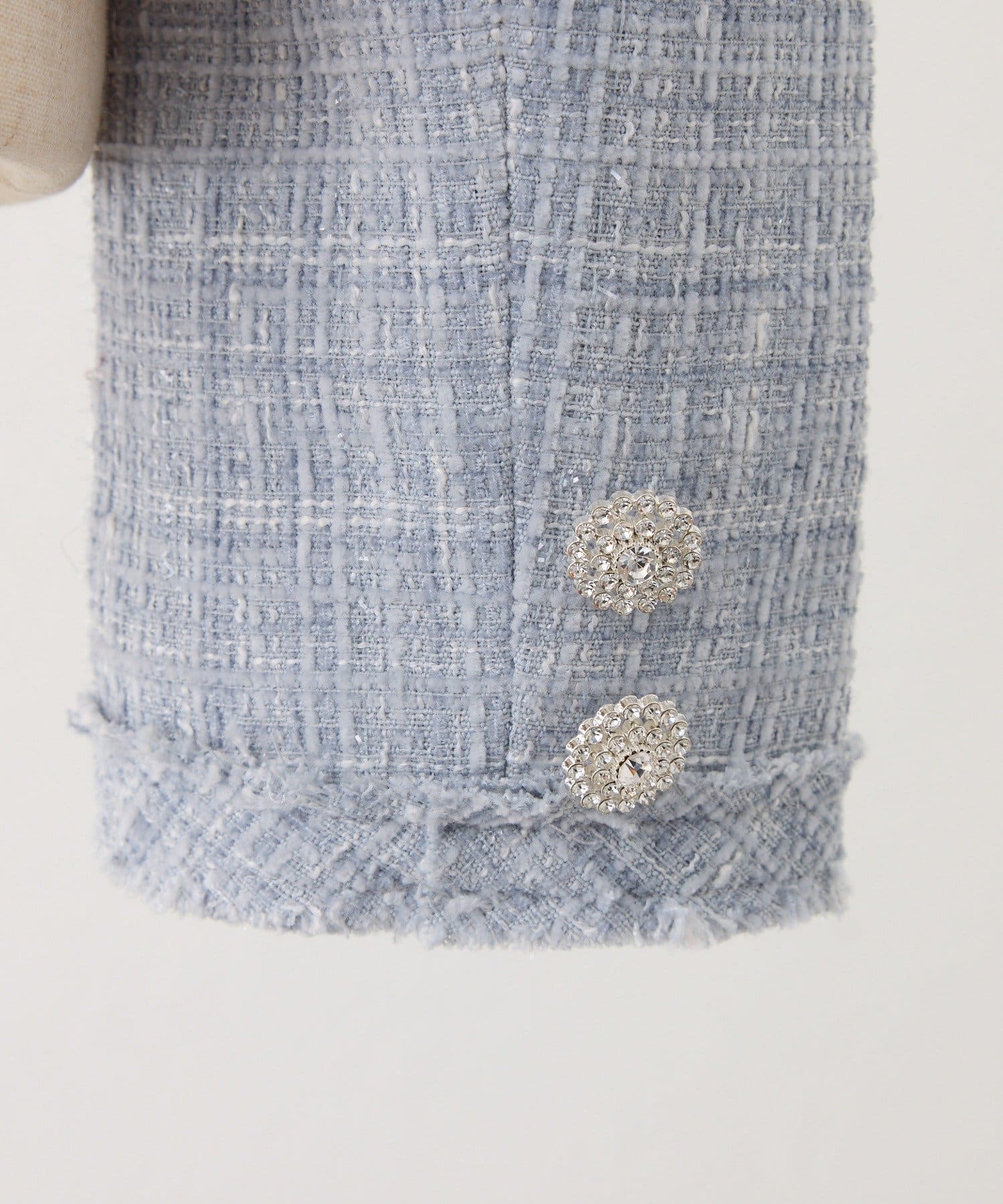 one after another NICE CLAUP(ワンアフターアナザー ナイスクラップ) 【Twinkle Collection】キラキラノーカラージャケット