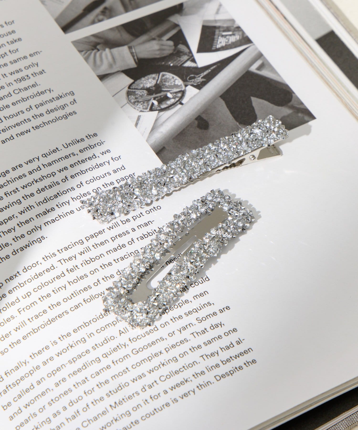 Lattice(ラティス) グリッターパッチンピン/クリップセット(2P)