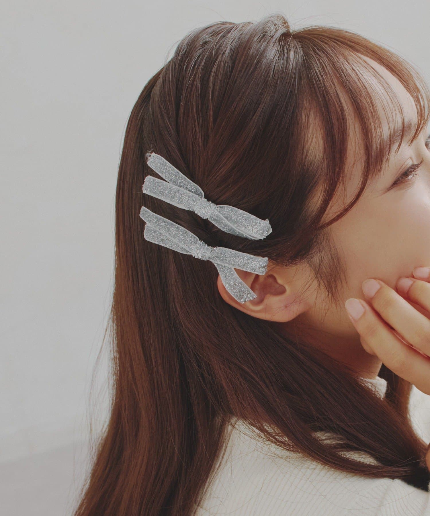 Lattice(ラティス) キラキラリボンクリップセット(2P)