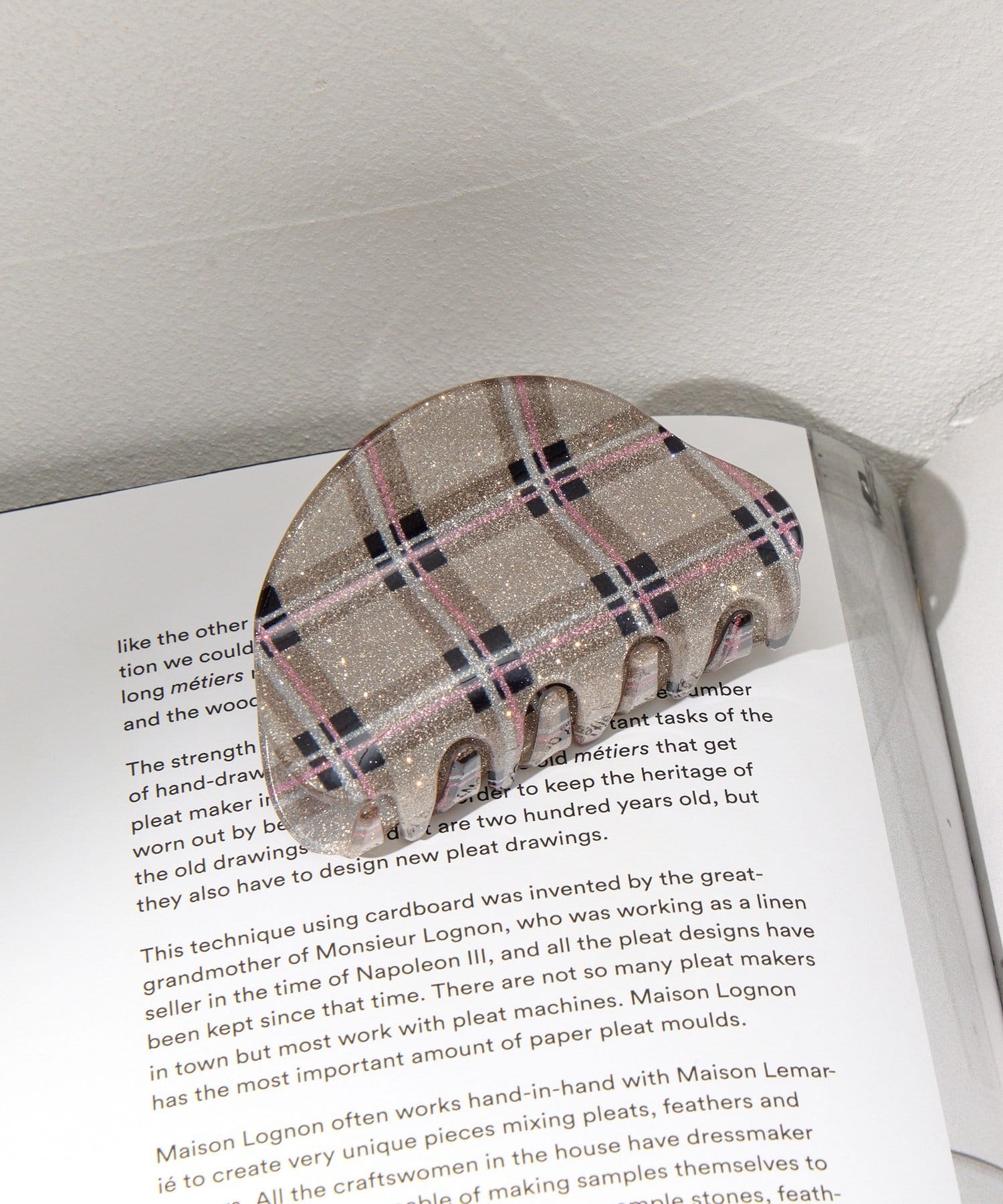 Lattice(ラティス) ラメチェッククリップ