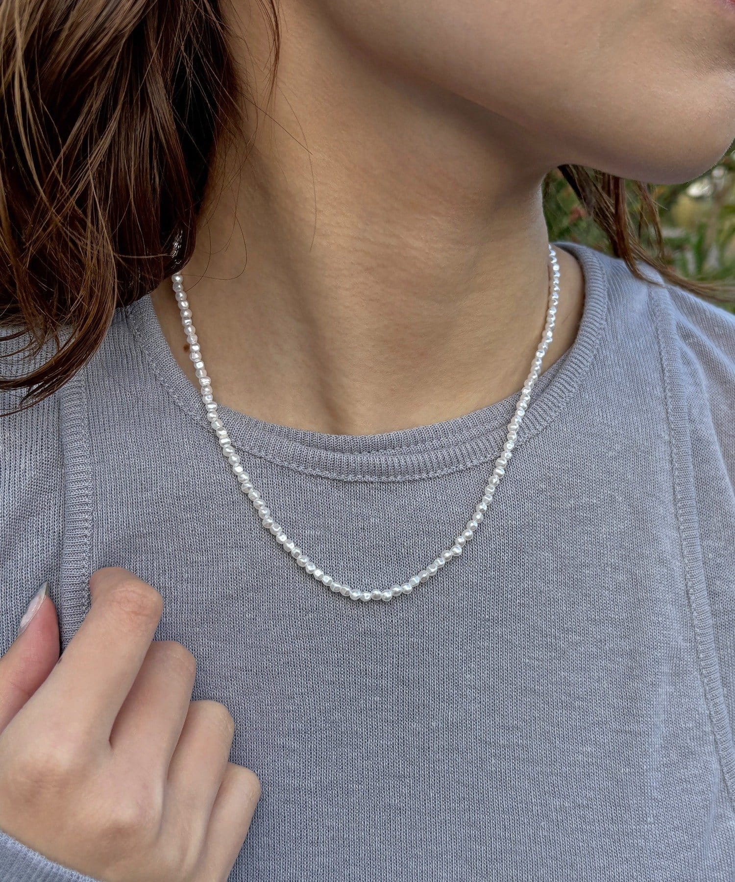 Lattice(ラティス) パールネックレス