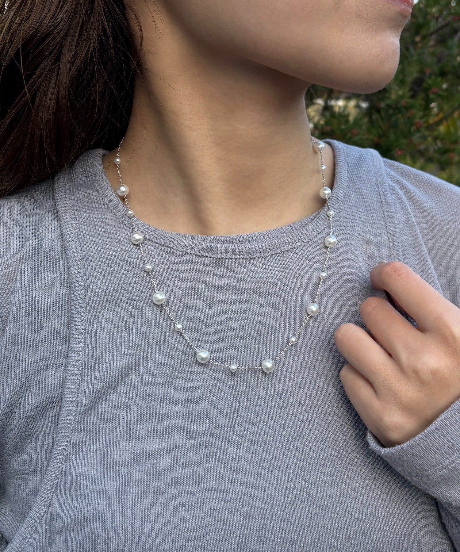 Lattice(ラティス) パールネックレス