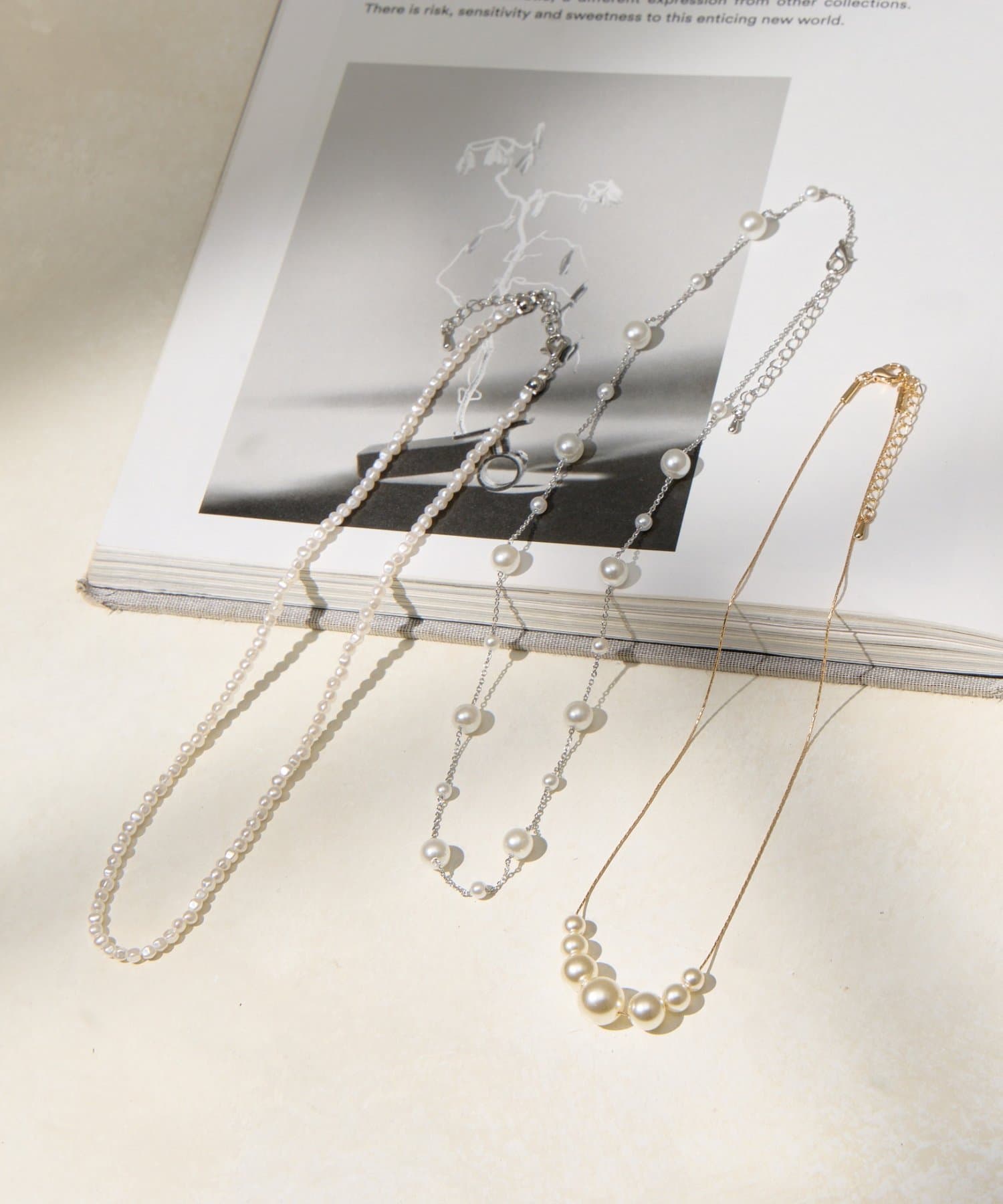 Lattice(ラティス) パールネックレス