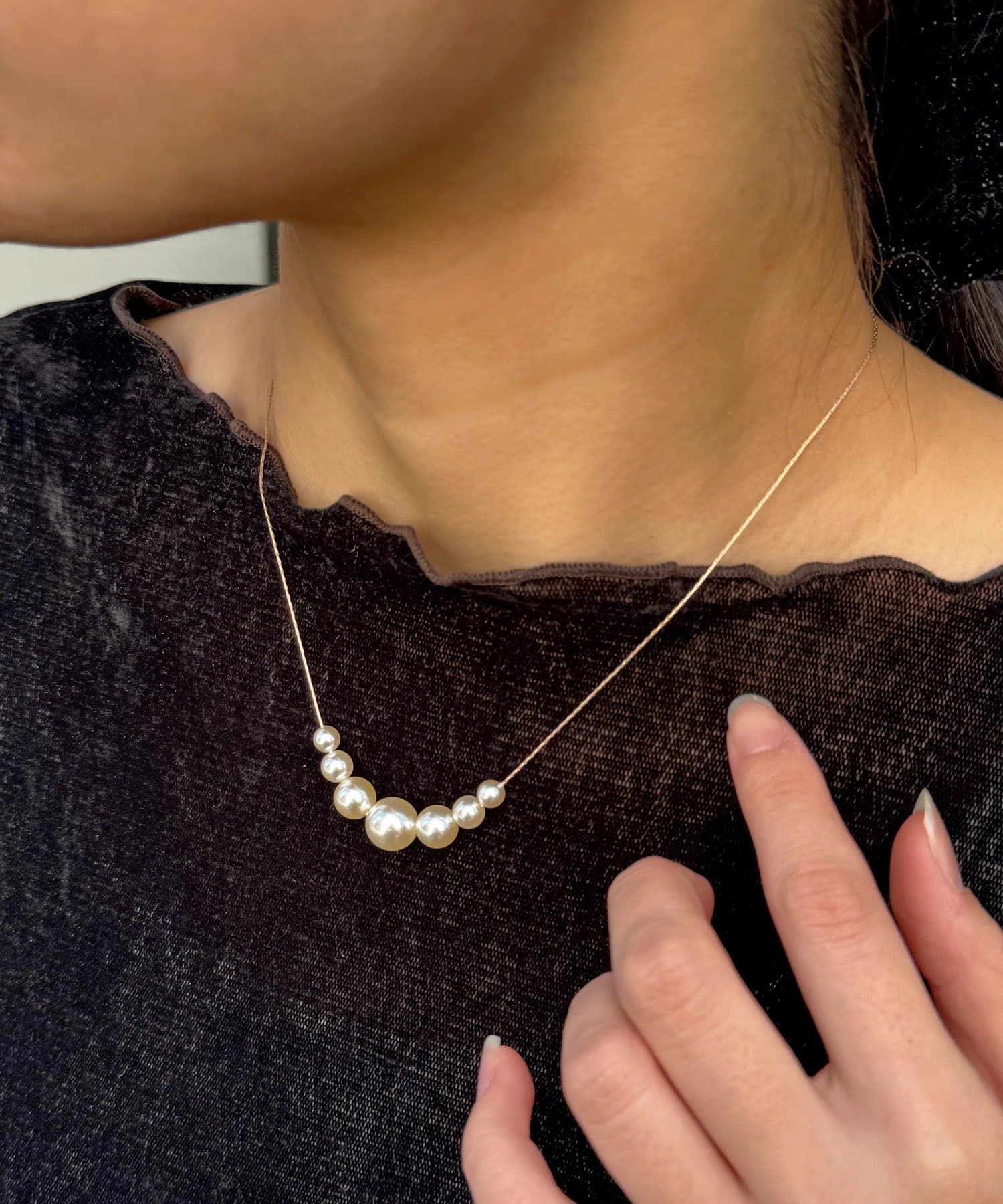 Lattice(ラティス) パールネックレス