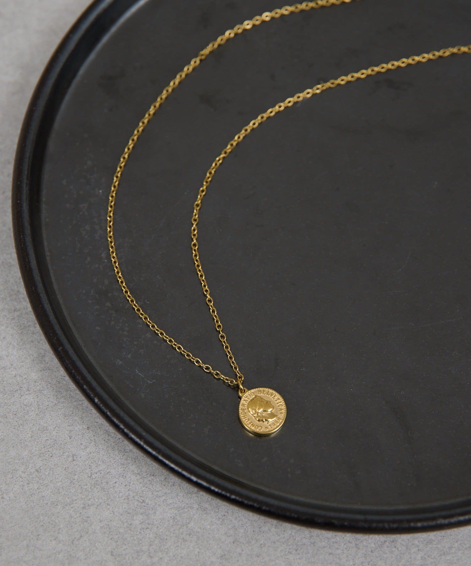 GALLARDAGALANTE(ガリャルダガランテ) ステンレスコインネックレス