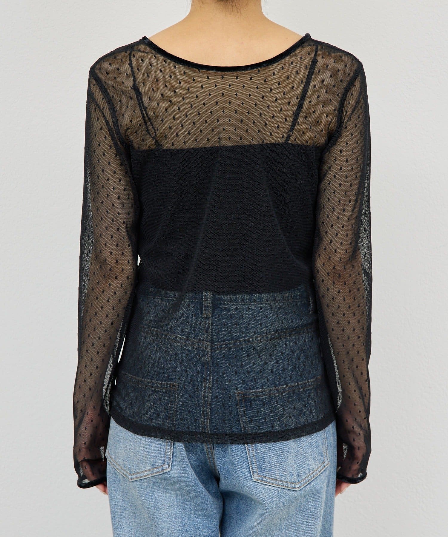 GALLARDAGALANTE(ガリャルダガランテ) 【2way】チュールプルオーバー