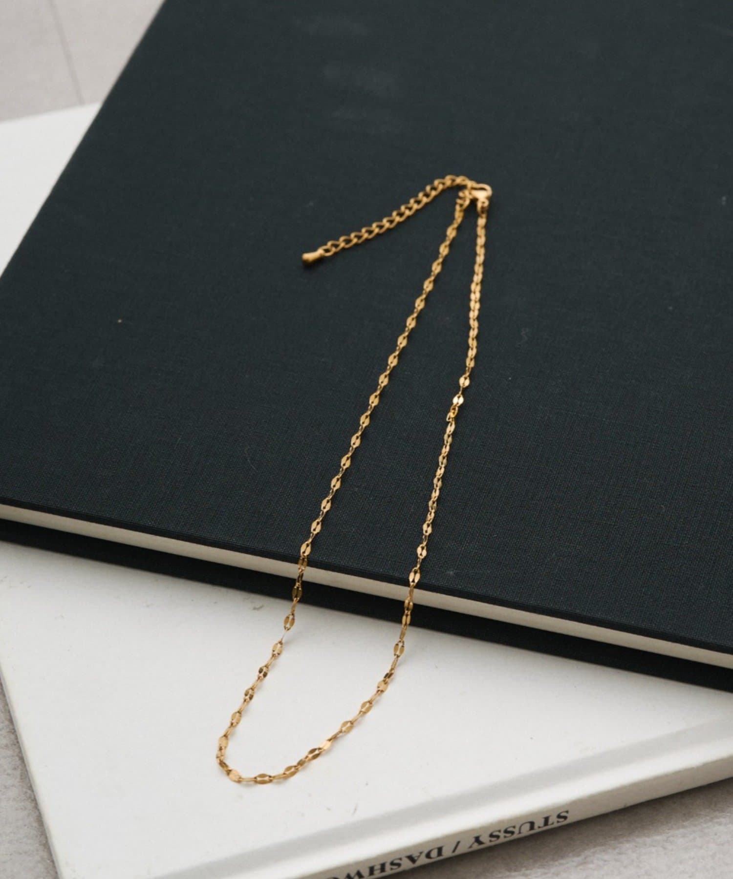 LOUNGEDRESS(ラウンジドレス) 《金属アレルギー対応/ステンレス》【GALENA/ガレナ】華奢チェーンネックレス