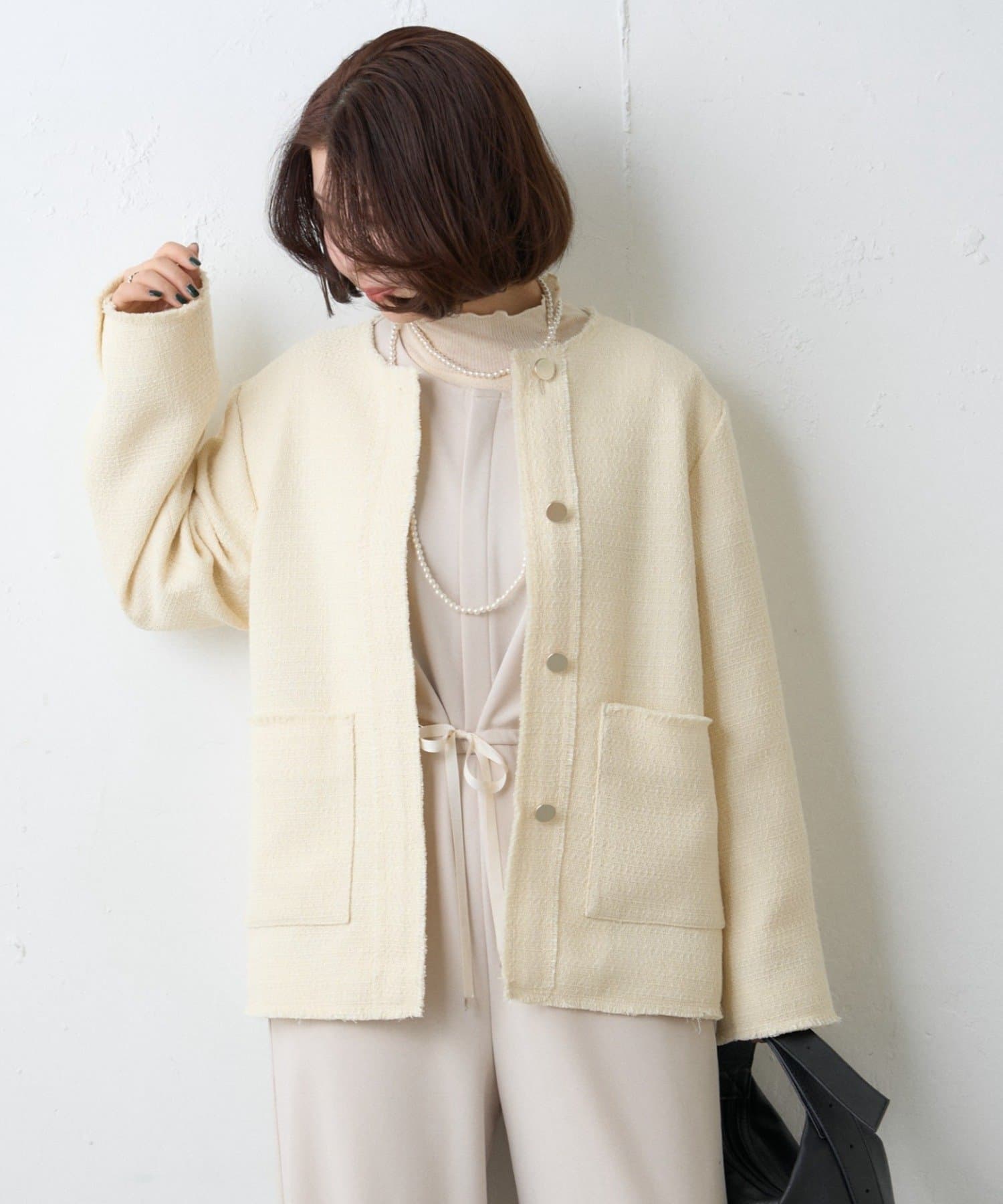 CIAOPANIC TYPY(チャオパニックティピー) 【willow】ツイードジャケット