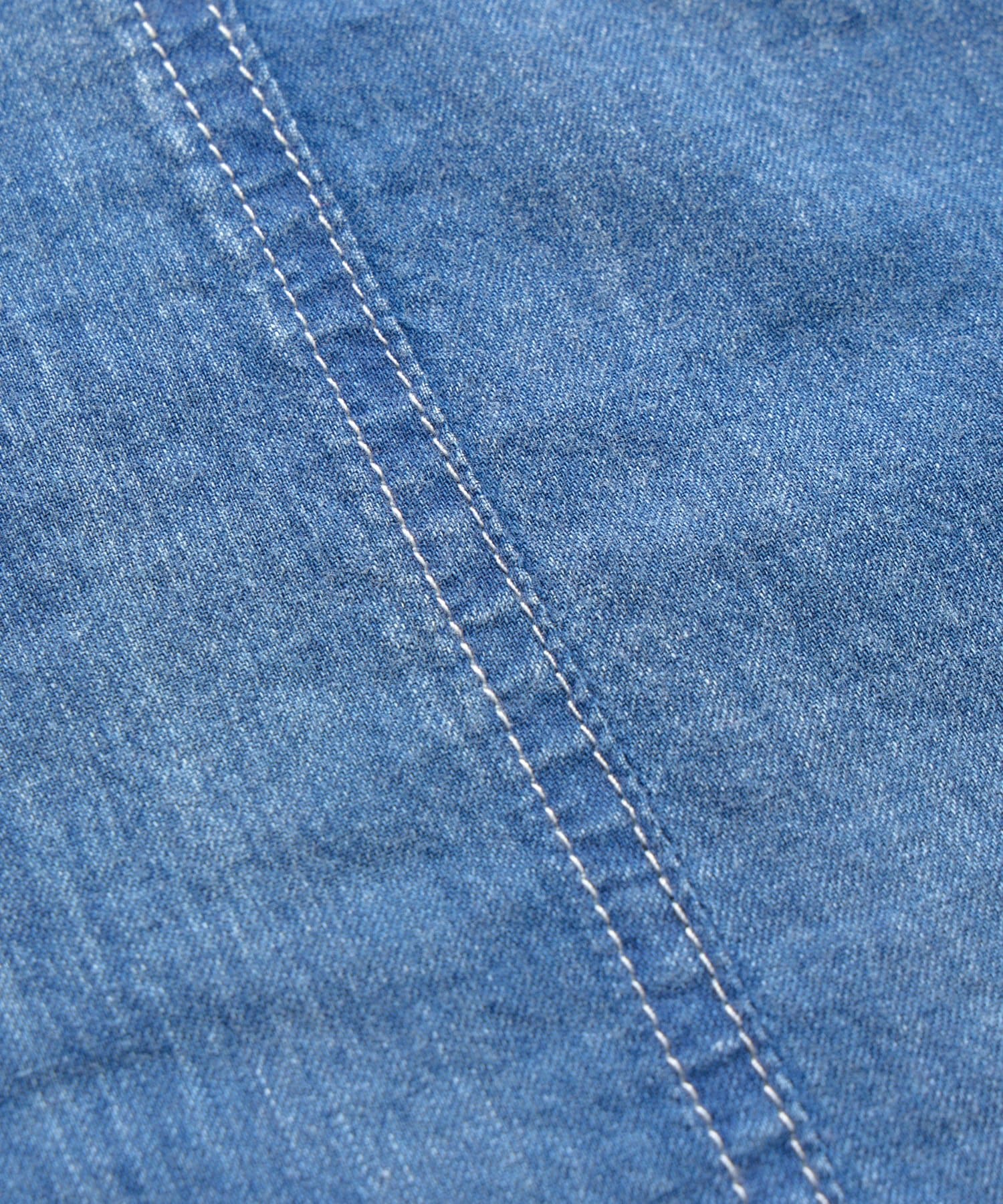 La boutique BonBon(ラブティックボンボン) 【今すぐお届け！・程よいリラクシー】シアーデニムキャミワンピース