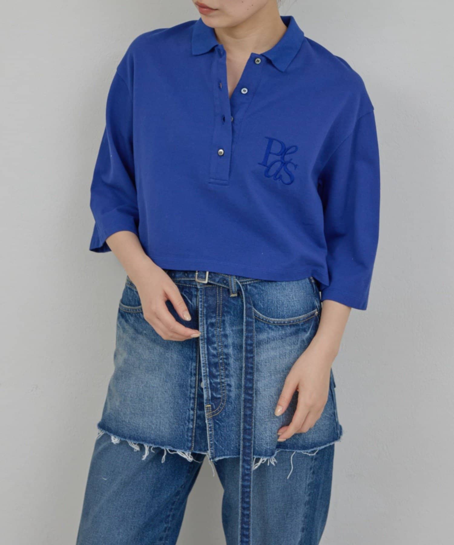 GALLARDAGALANTE(ガリャルダガランテ) 【PEAS】【手洗い可】カノコポロシャツ