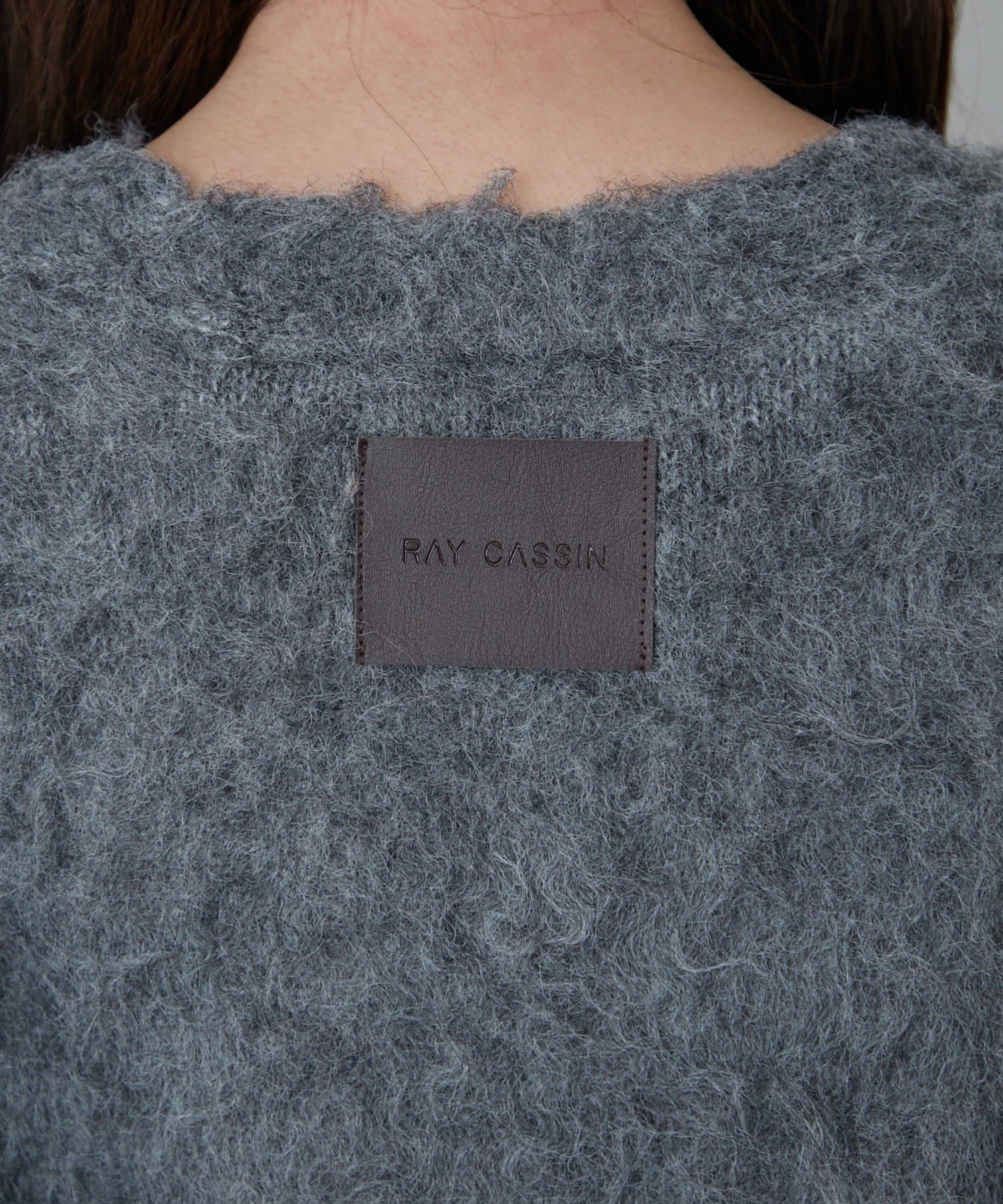 OUTLET(アウトレット) 【RAY CASSIN】シャギーVルーズカーディガン