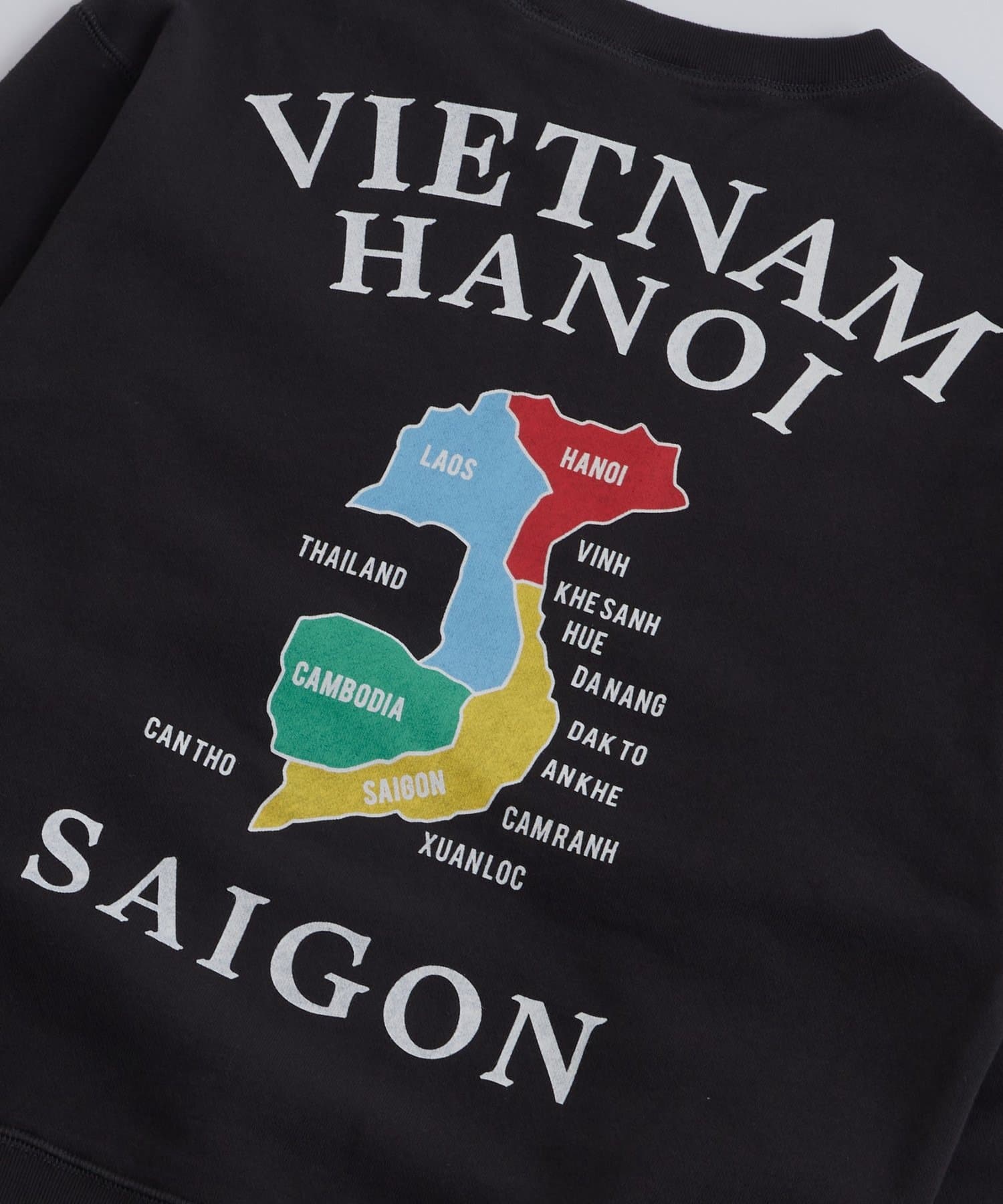 OUTLET(アウトレット) 【WHO'S WHO gallery】虎刺繍ベトナムグラフィックスウェット