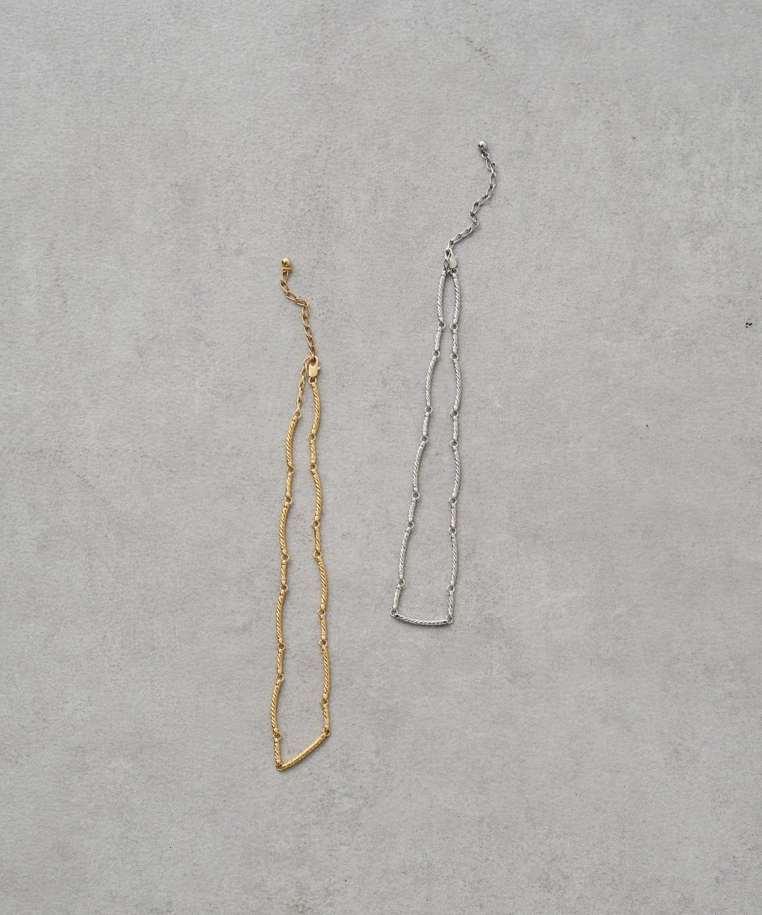 OUTLET(アウトレット) 【Loungedress】【GALENA/ガレナ】スティックチェーンネックレス