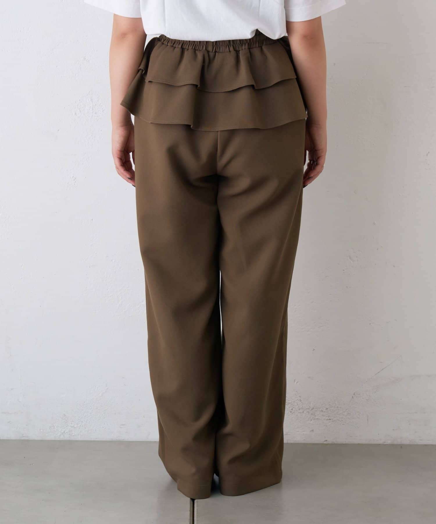 OUTLET(アウトレット) 【CIAOPANIC TYPY】フリル付きスラックス