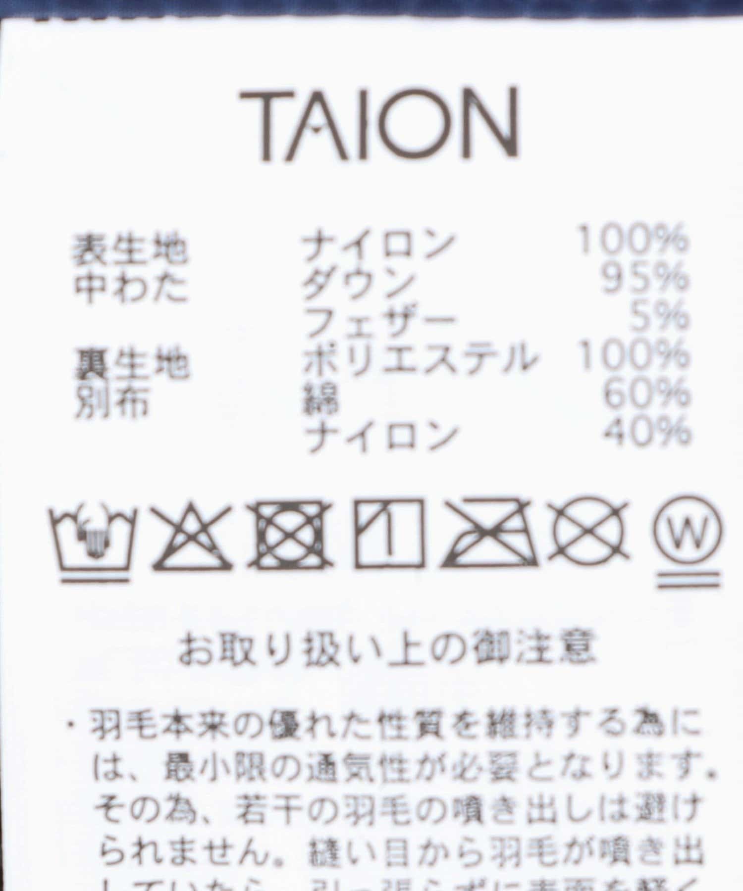 NOLLEY'S(ノーリーズ) 【TAION/タイオン】DOWN×BOA REVERSIBLE VEST