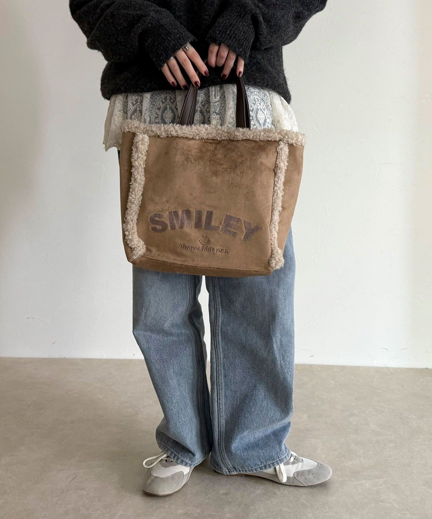 FREDY & GLOSTER(フレディ アンド グロスター) SMILEYエコファームートントートバッグ