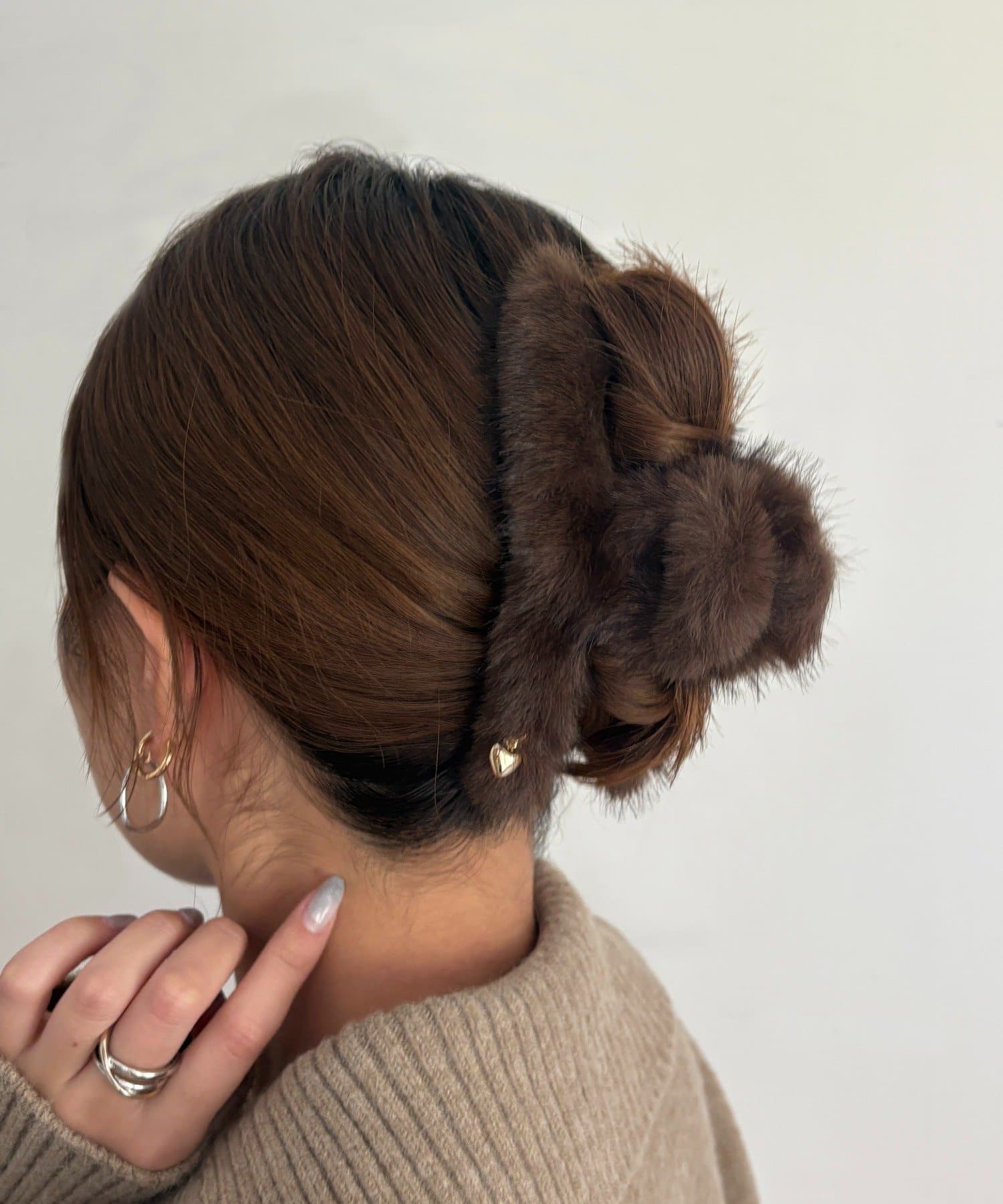 Lattice(ラティス) ハートチャーム付きクリップ