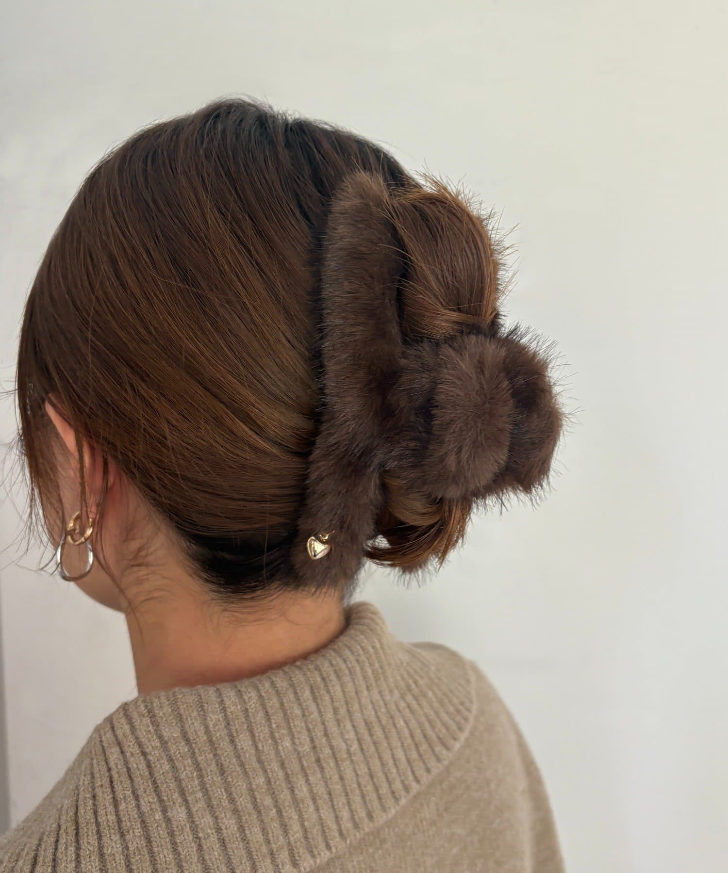 Lattice(ラティス) ハートチャーム付きクリップ