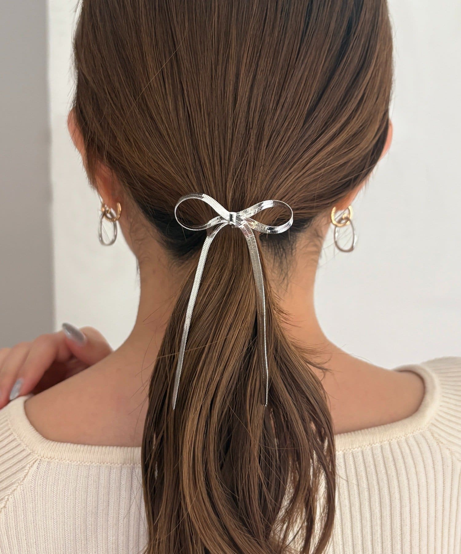 Lattice(ラティス) メタルリボンヘアカフ