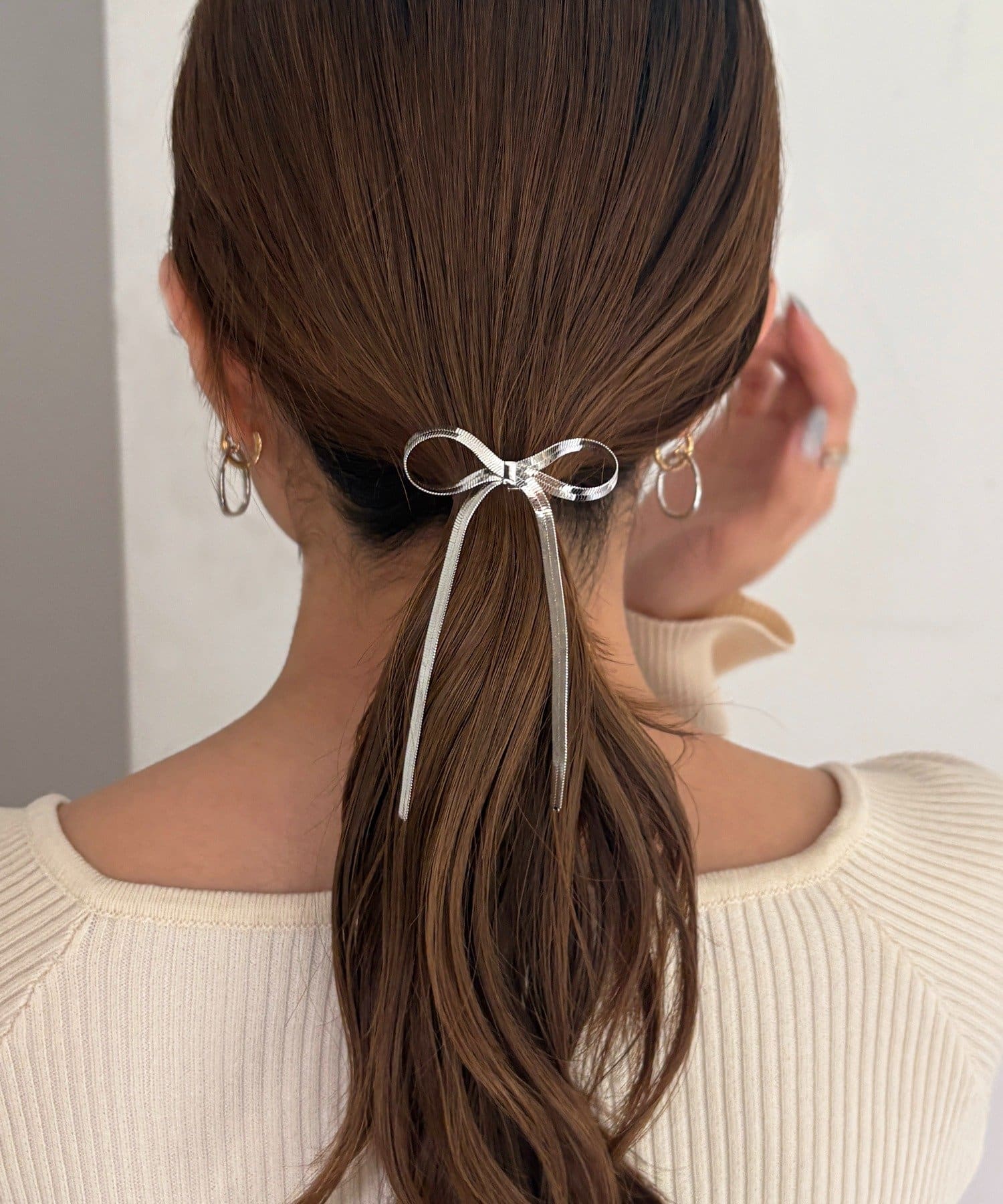 Lattice(ラティス) メタルリボンヘアカフ