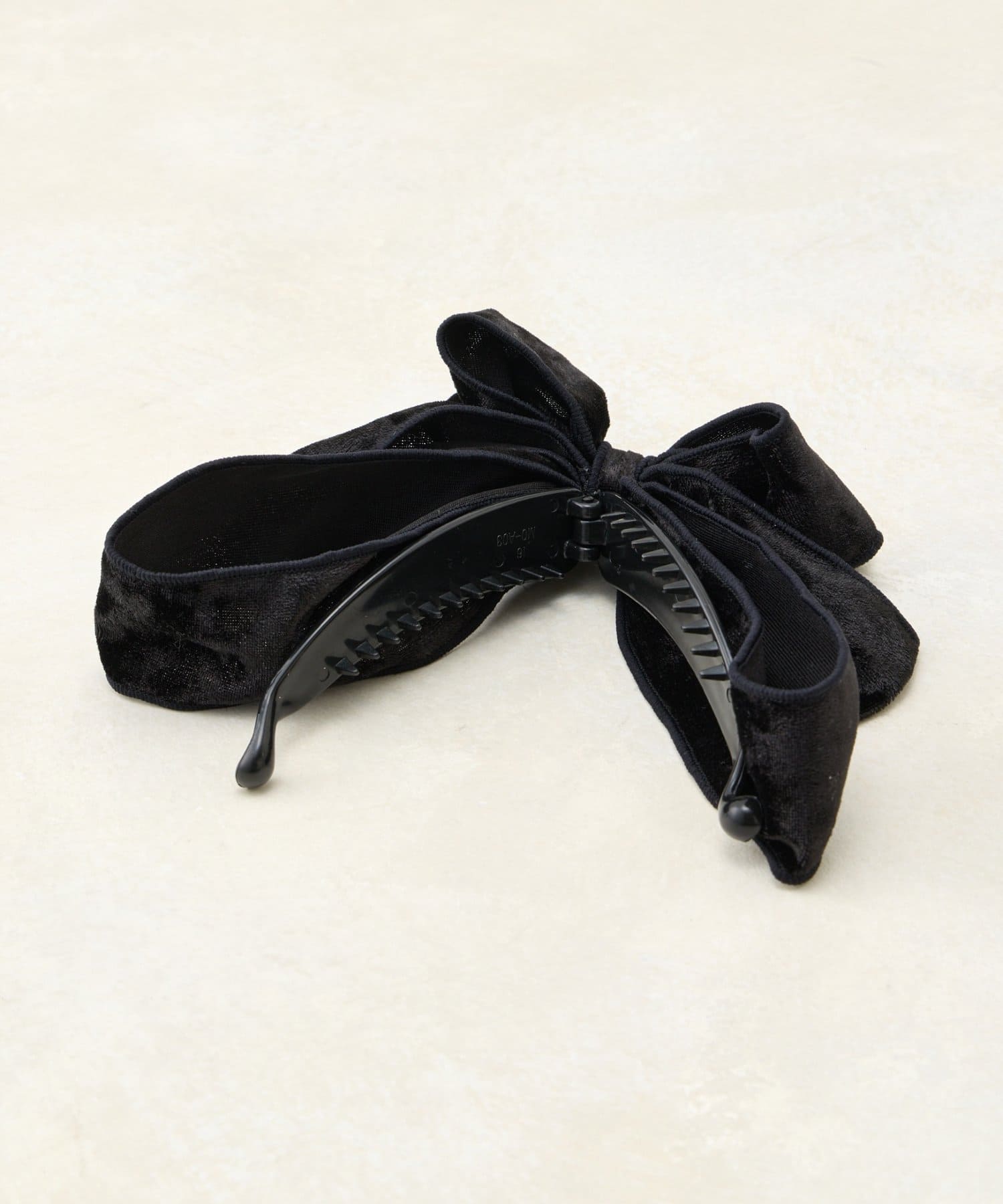 Lattice(ラティス) 【keeco企画】【WEB限定】ベロアリボンバナナクリップ