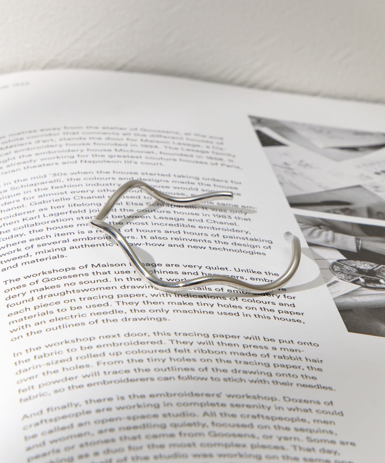 Lattice(ラティス) ウェーブメタルバングル