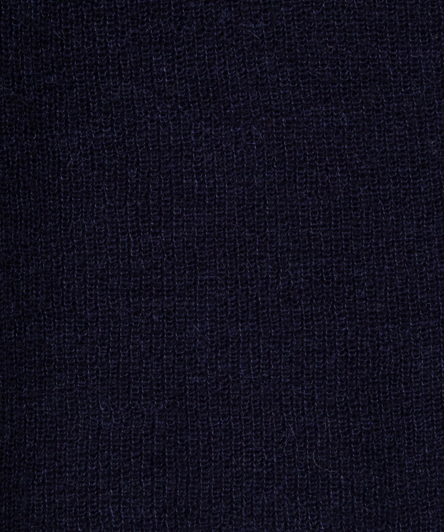 NOLLEY'S(ノーリーズ) 《手洗い可能》モヘヤ混片畦ミディ丈Cネックカーディガン