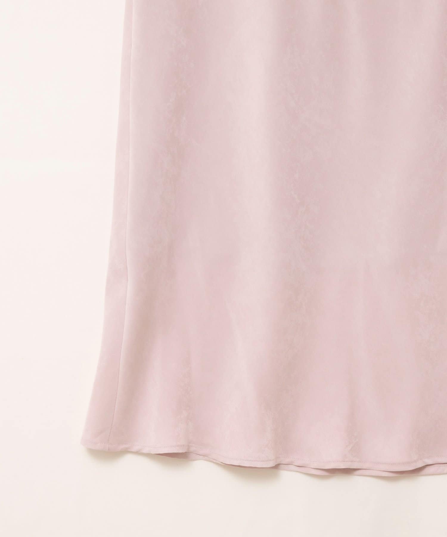 NOLLEY'S(ノーリーズ) ウォッシャブルスエードサテンナロースカート