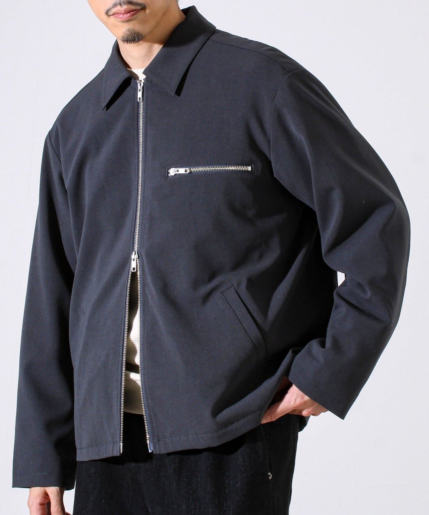 FREDY & GLOSTER(フレディ アンド グロスター) 【セットアップ対応】ウールライクジップジャケット