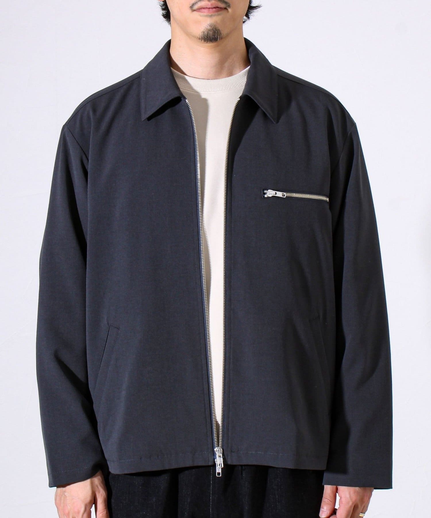 FREDY & GLOSTER(フレディ アンド グロスター) 【セットアップ対応】ウールライクジップジャケット