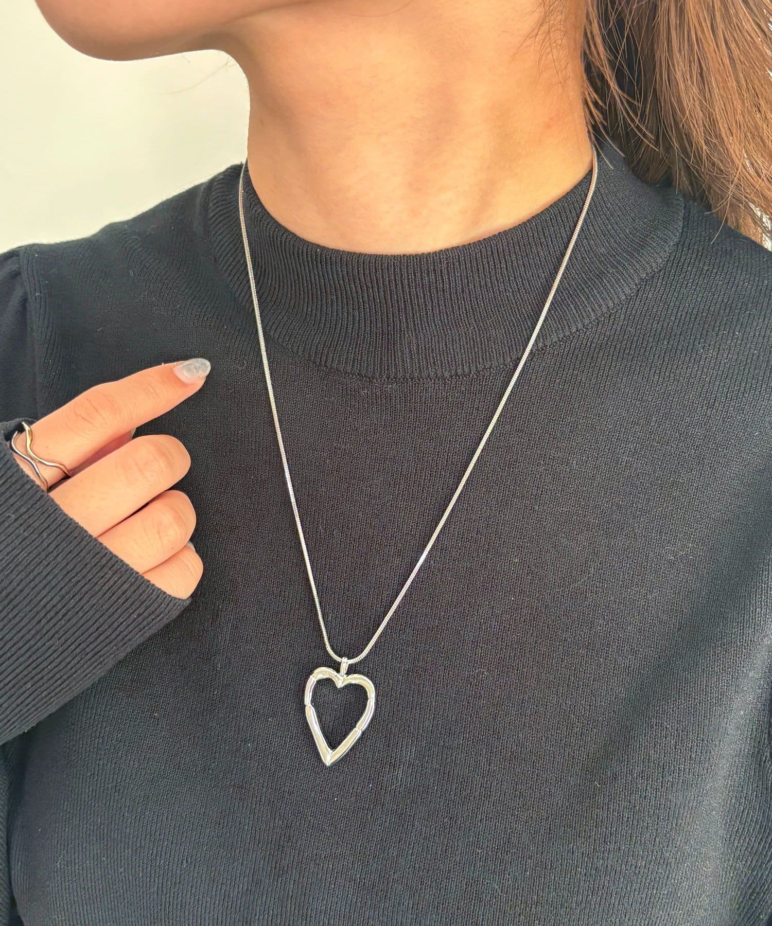 Lattice(ラティス) ハートネックレス