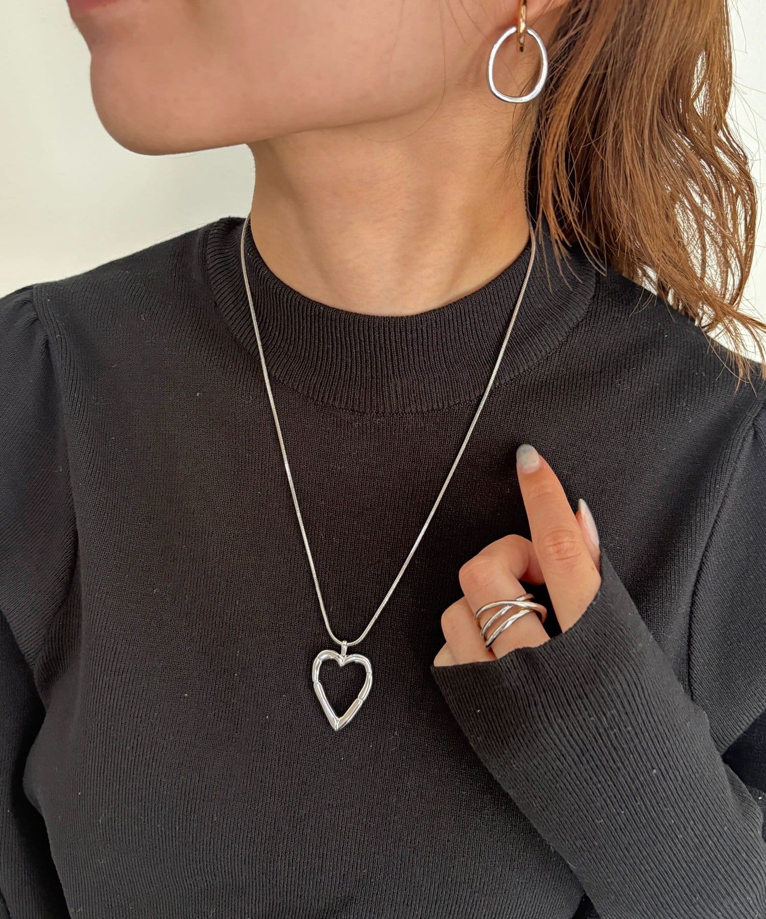 Lattice(ラティス) ハートネックレス