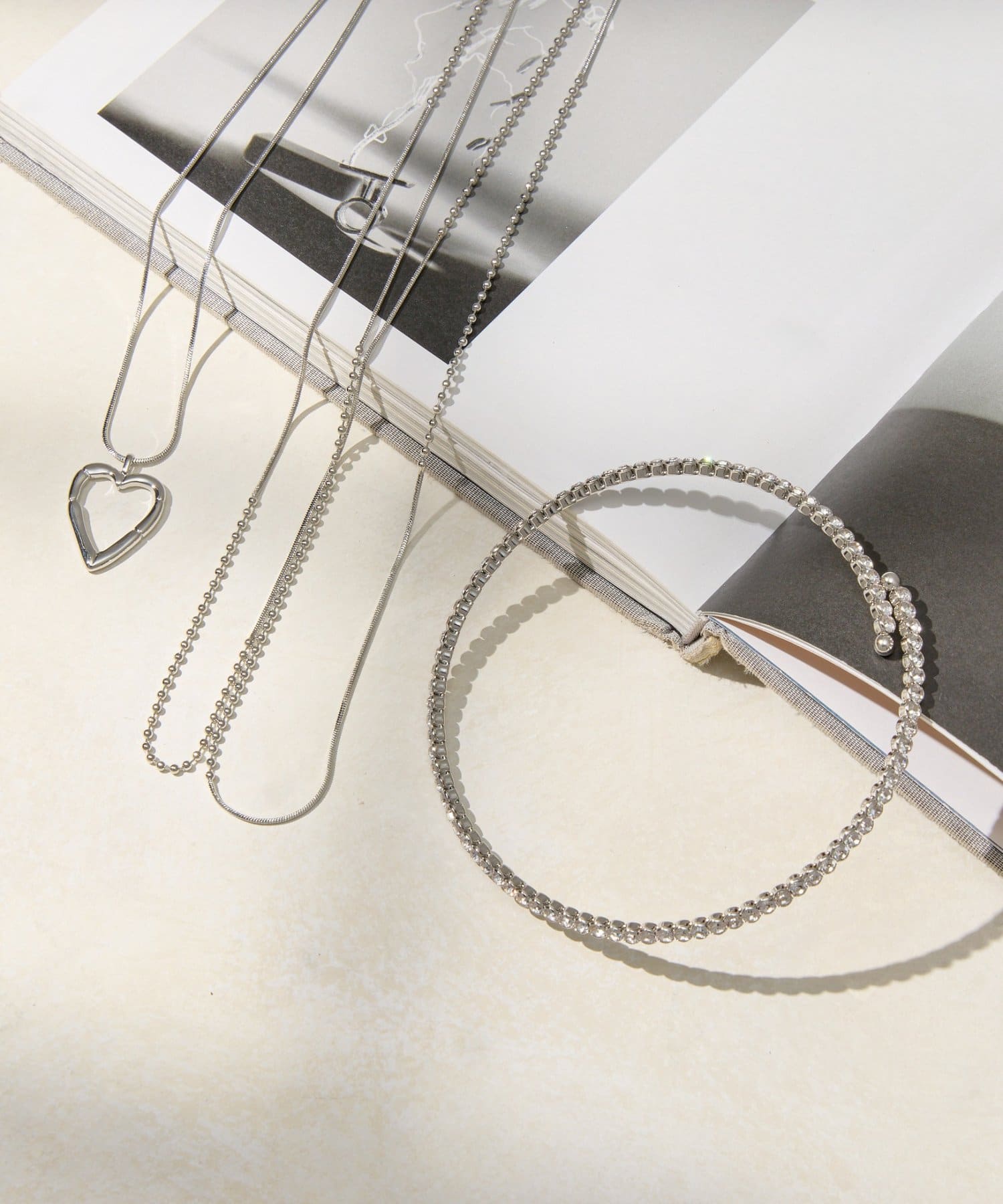 Lattice(ラティス) ストーンネックカフ