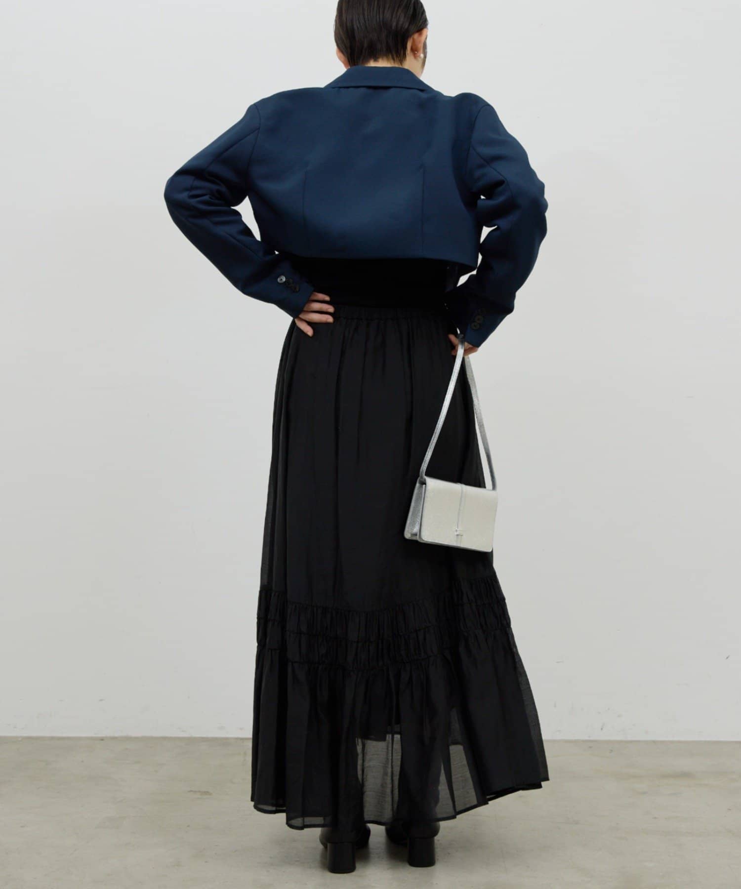 GALLARDAGALANTE(ガリャルダガランテ) クロップドジャケット