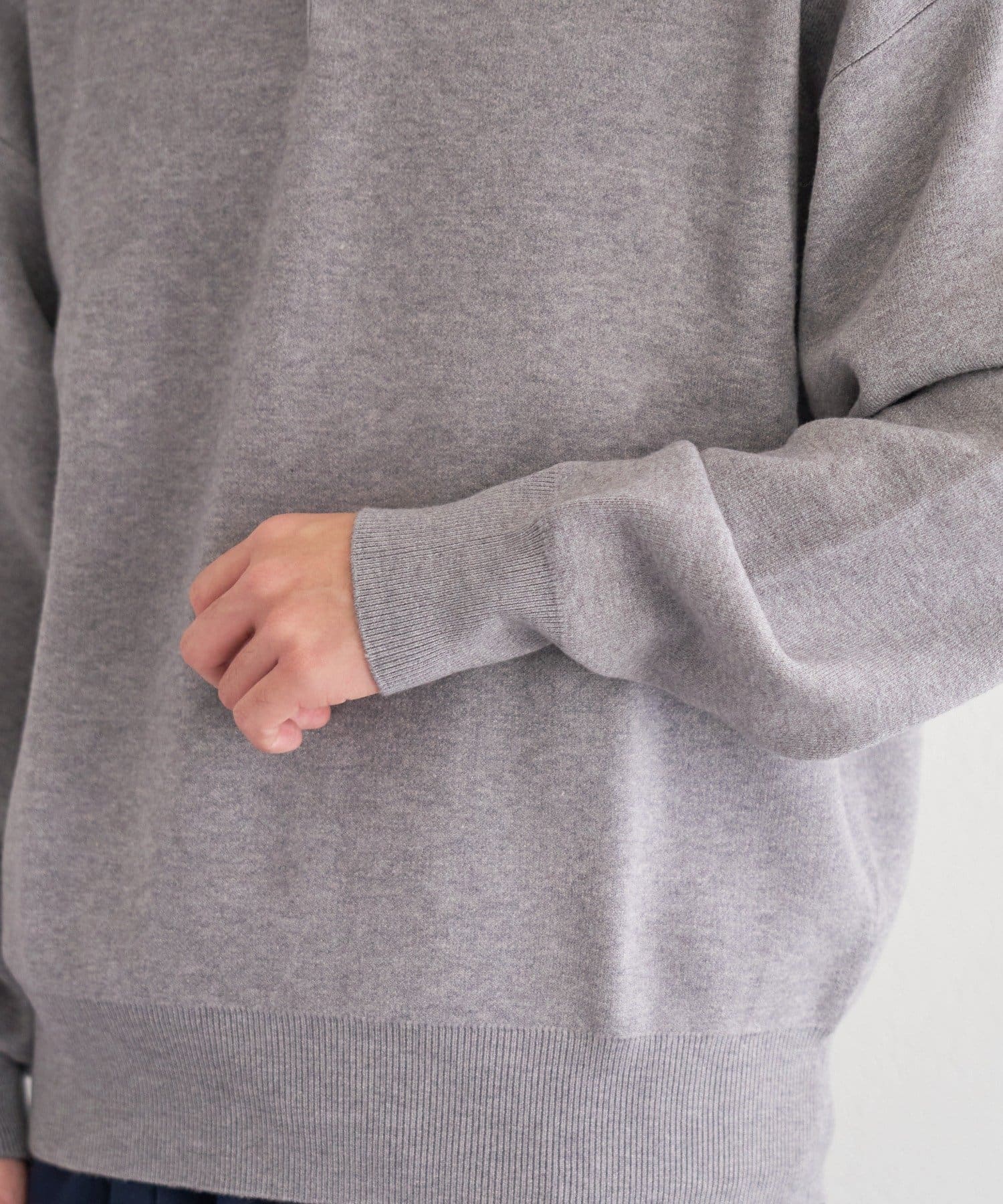 Kastane(カスタネ) 【ユニセックス】BM スウェットライクニットポロ