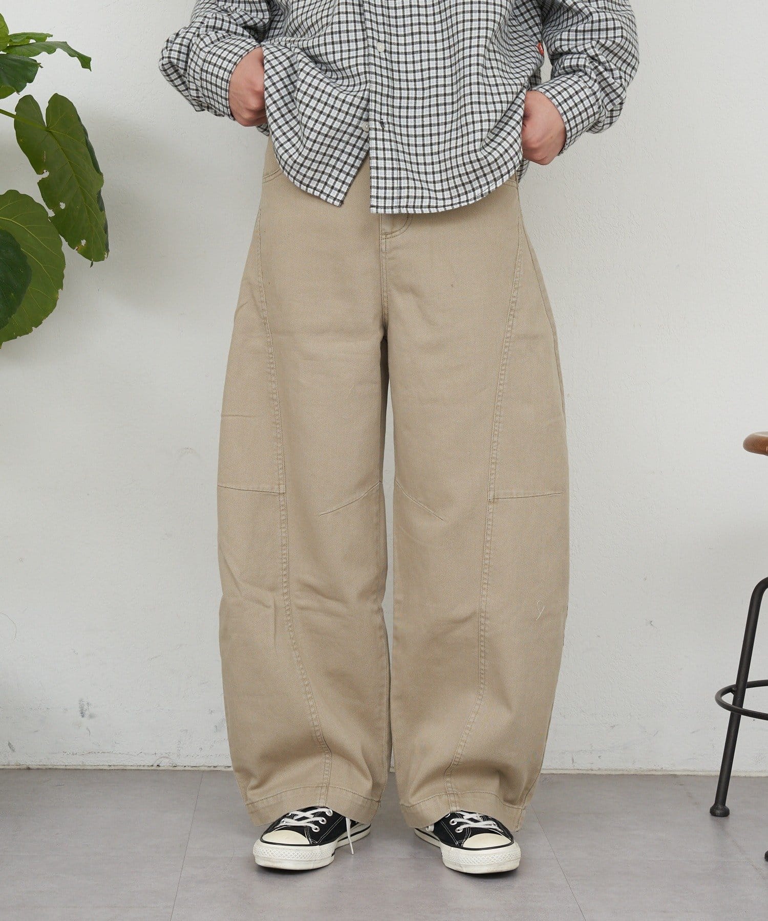 CIAOPANIC(チャオパニック) 3Dバルーンデニムパンツ