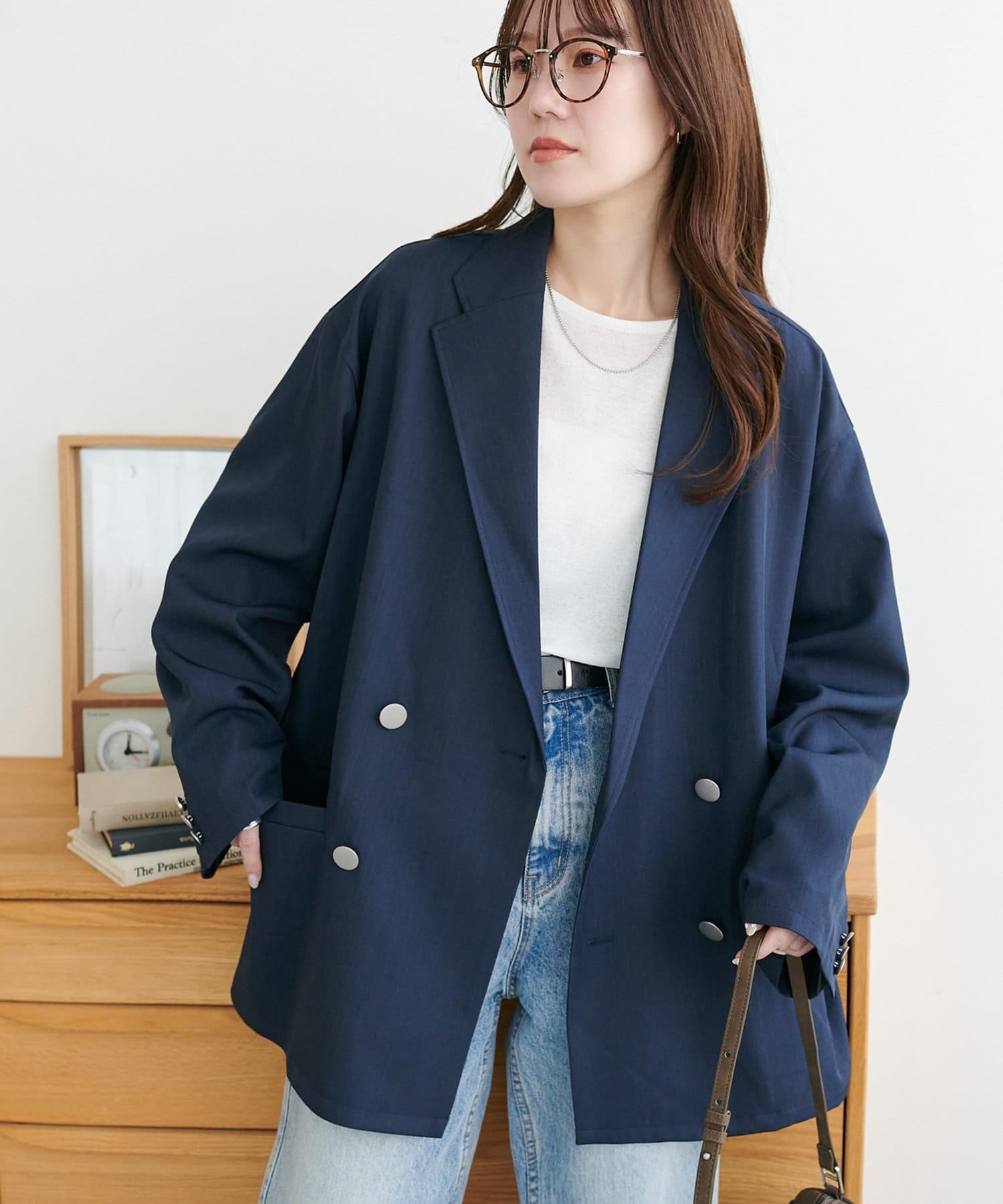 DISCOAT(ディスコート) 【Enlude/ユニセックス】Wブレストテーラードジャケット