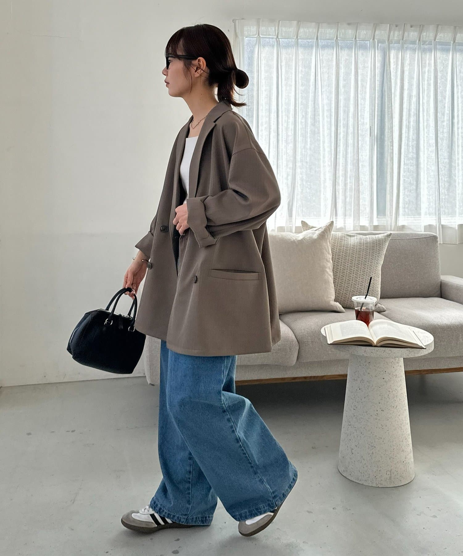 DISCOAT(ディスコート) 【Enlude/ユニセックス】Wブレストテーラードジャケット