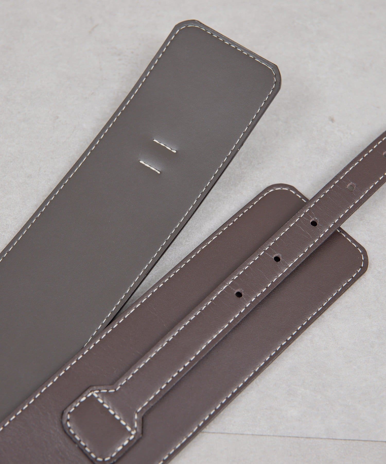 GALLARDAGALANTE(ガリャルダガランテ) ステッチワイドBELT