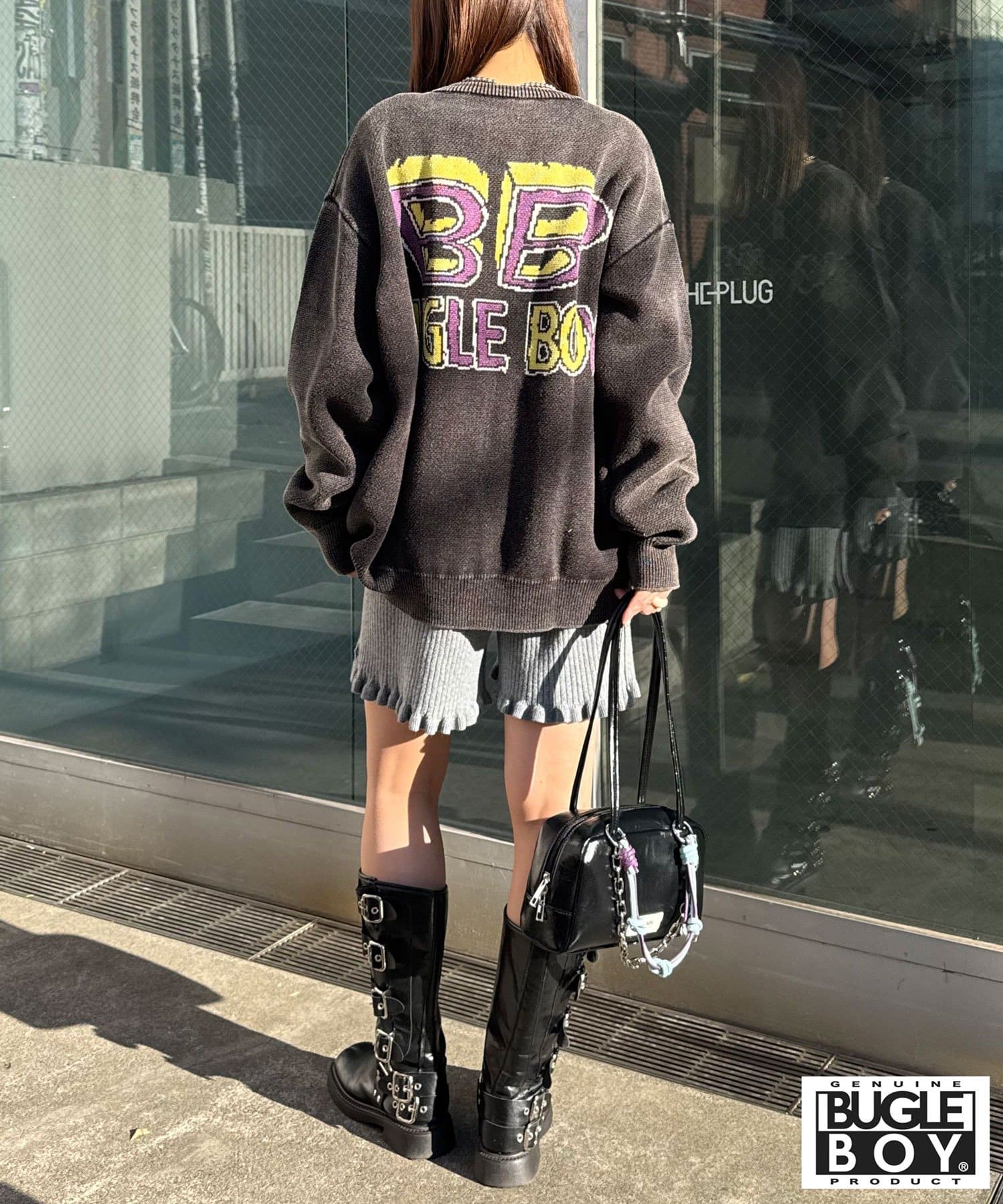 CIAOPANIC(チャオパニック) 【BUGLE BOY/ビューグル ボーイ】フェードニット