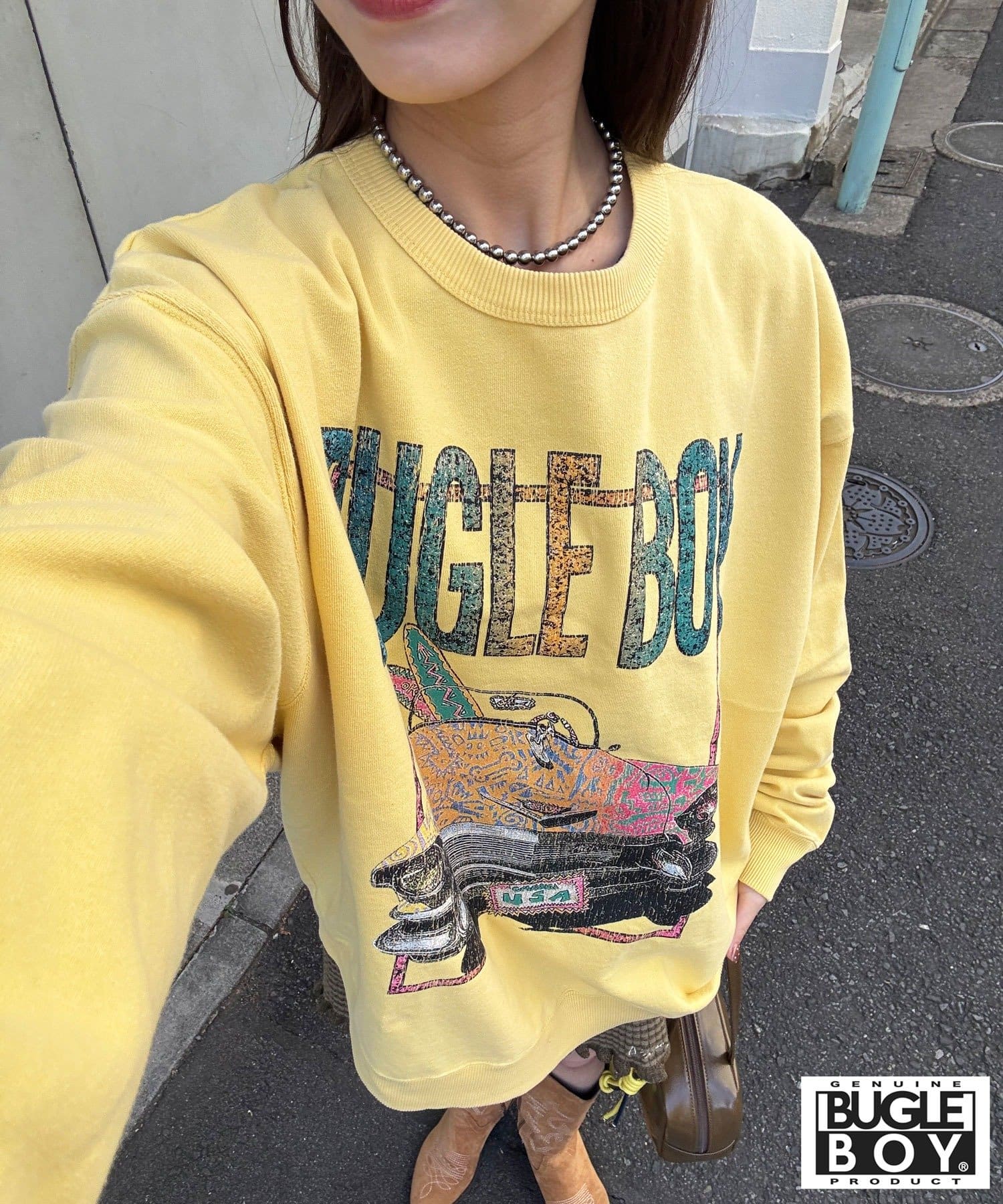 CIAOPANIC(チャオパニック) 【BUGLE BOY/ビューグル ボーイ】アソートプリントフェードスウェット