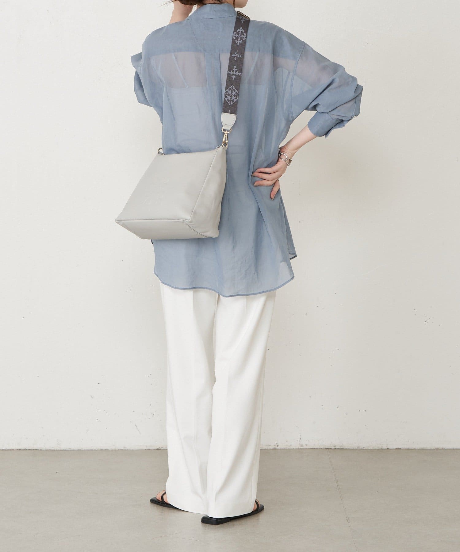 russet(ラシット) エンボスモノグラム2WAYショルダーバッグ