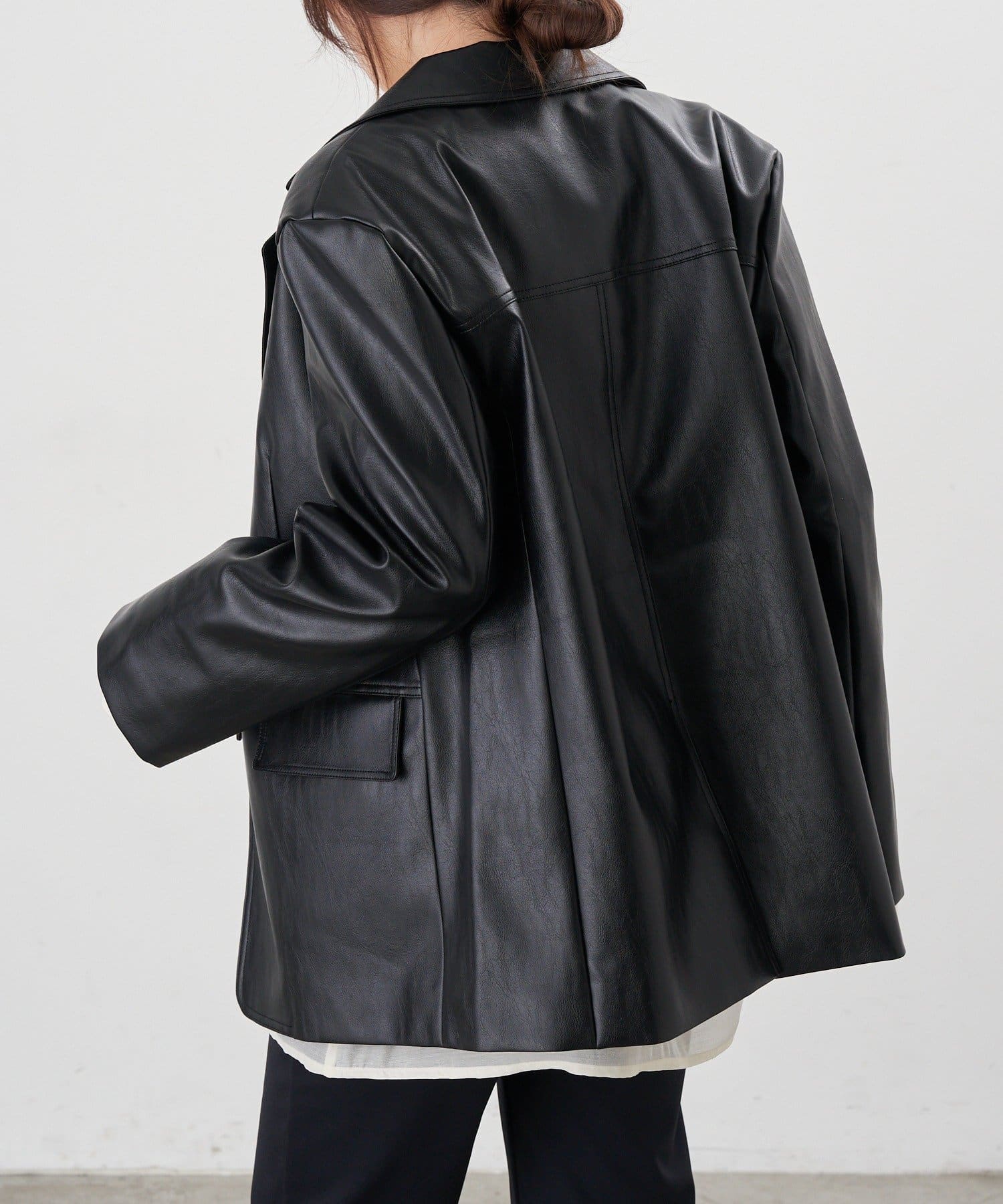 SHENERY(シーナリー) 【26SS予約】レザーテーラージャケット