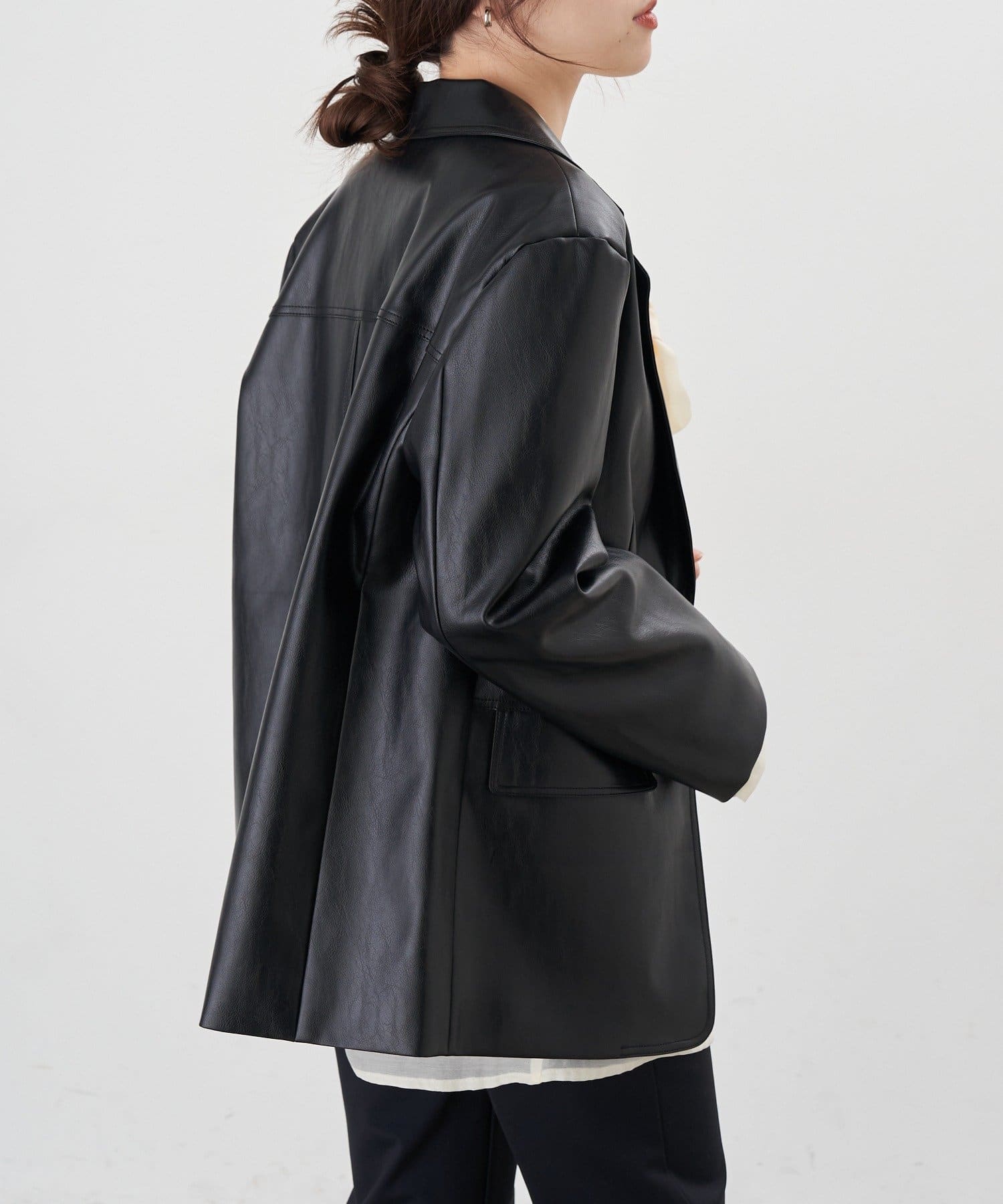 SHENERY(シーナリー) 【26SS予約】レザーテーラージャケット